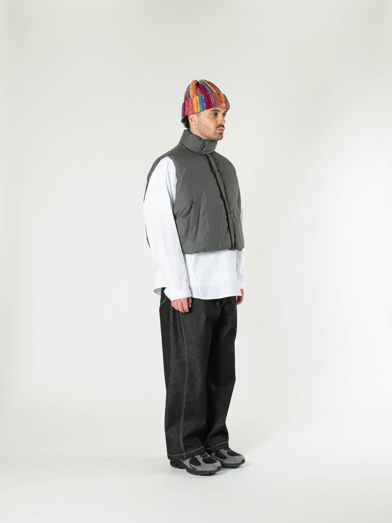 Side-string Puffer Vest