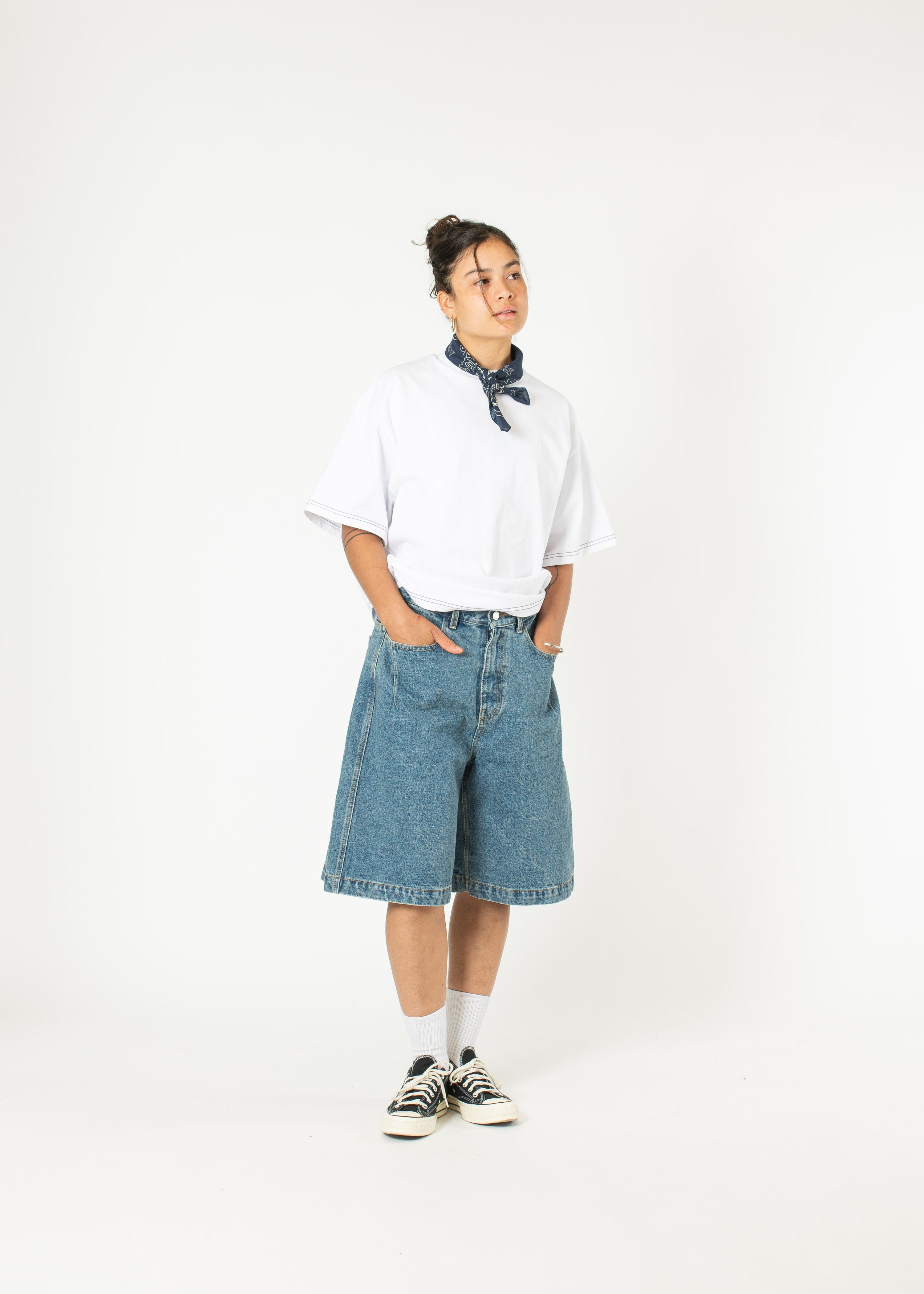 パンツ STUDIO NICHOLSON Women Shorts  Burmudas TOBA SNW 1223 095 B Womens Shorts | Modular Wardrobe Basics | Shorts For Capsule