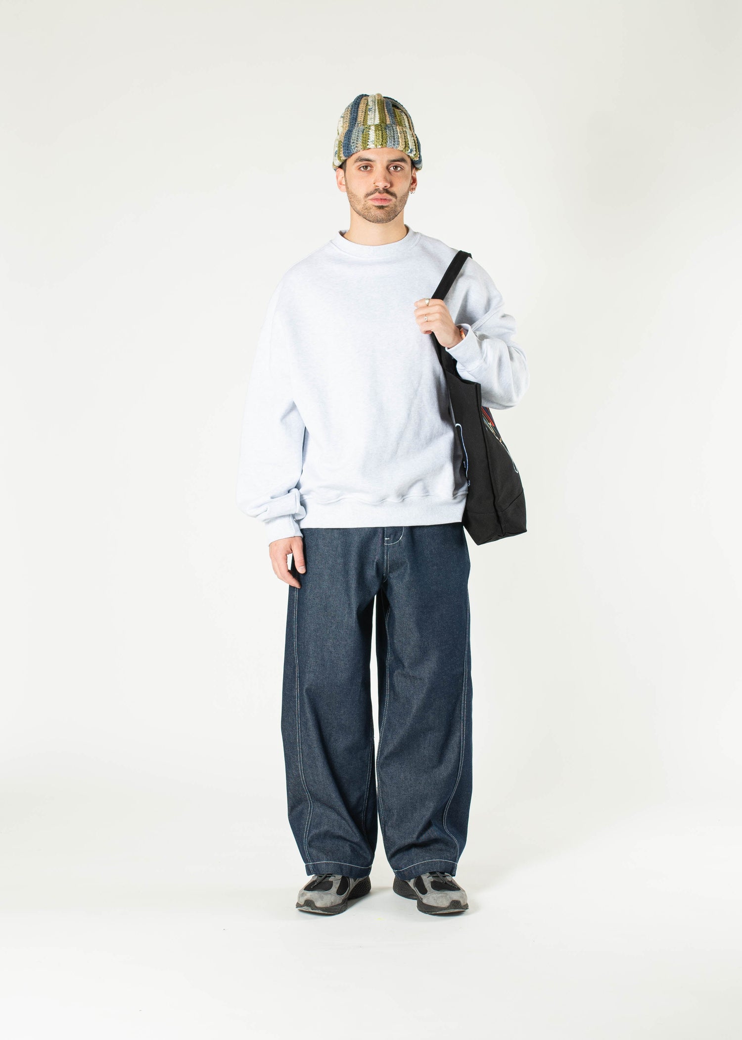 Pull avec plis au dos