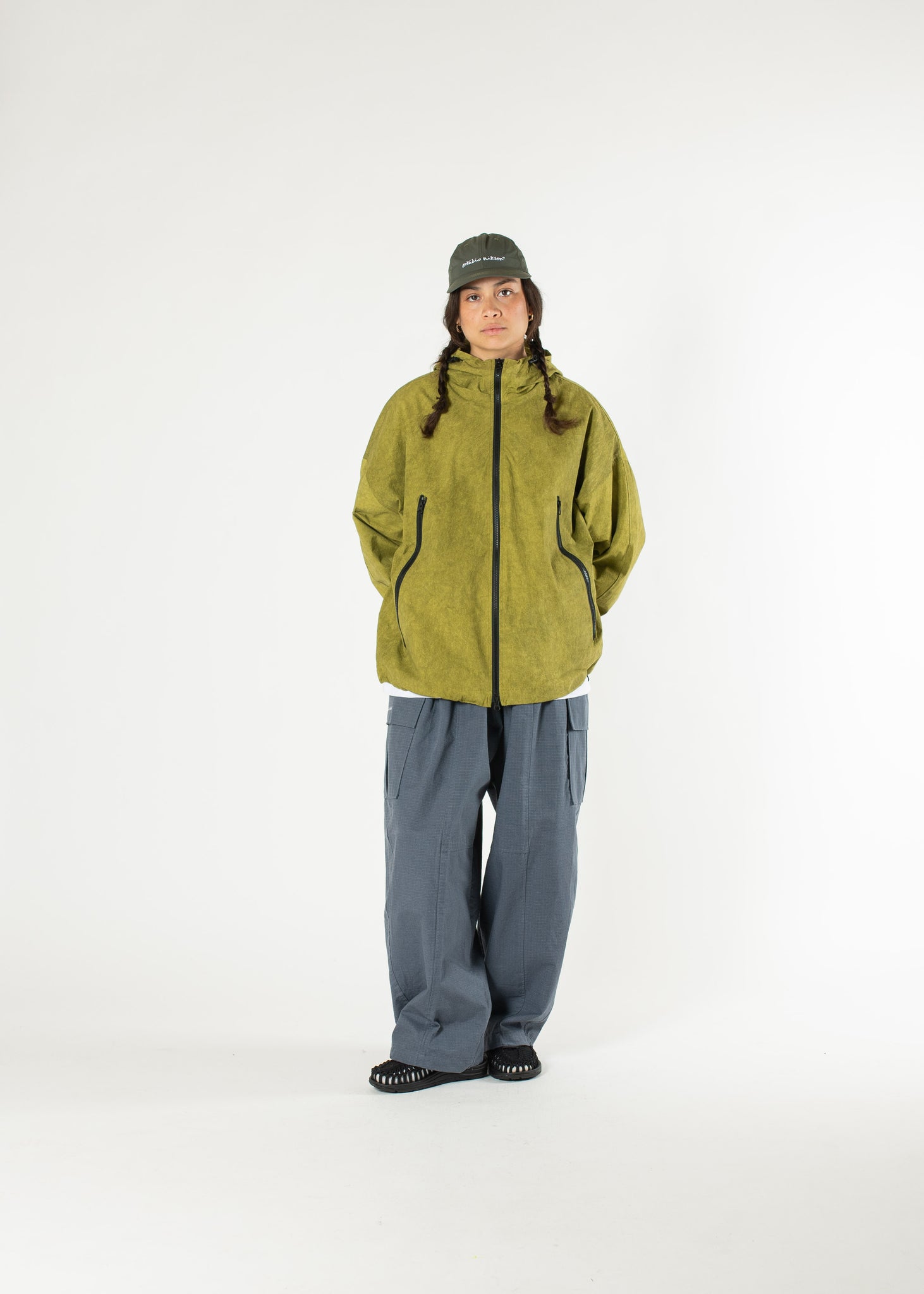 Ripstop Cargo Wide Pants