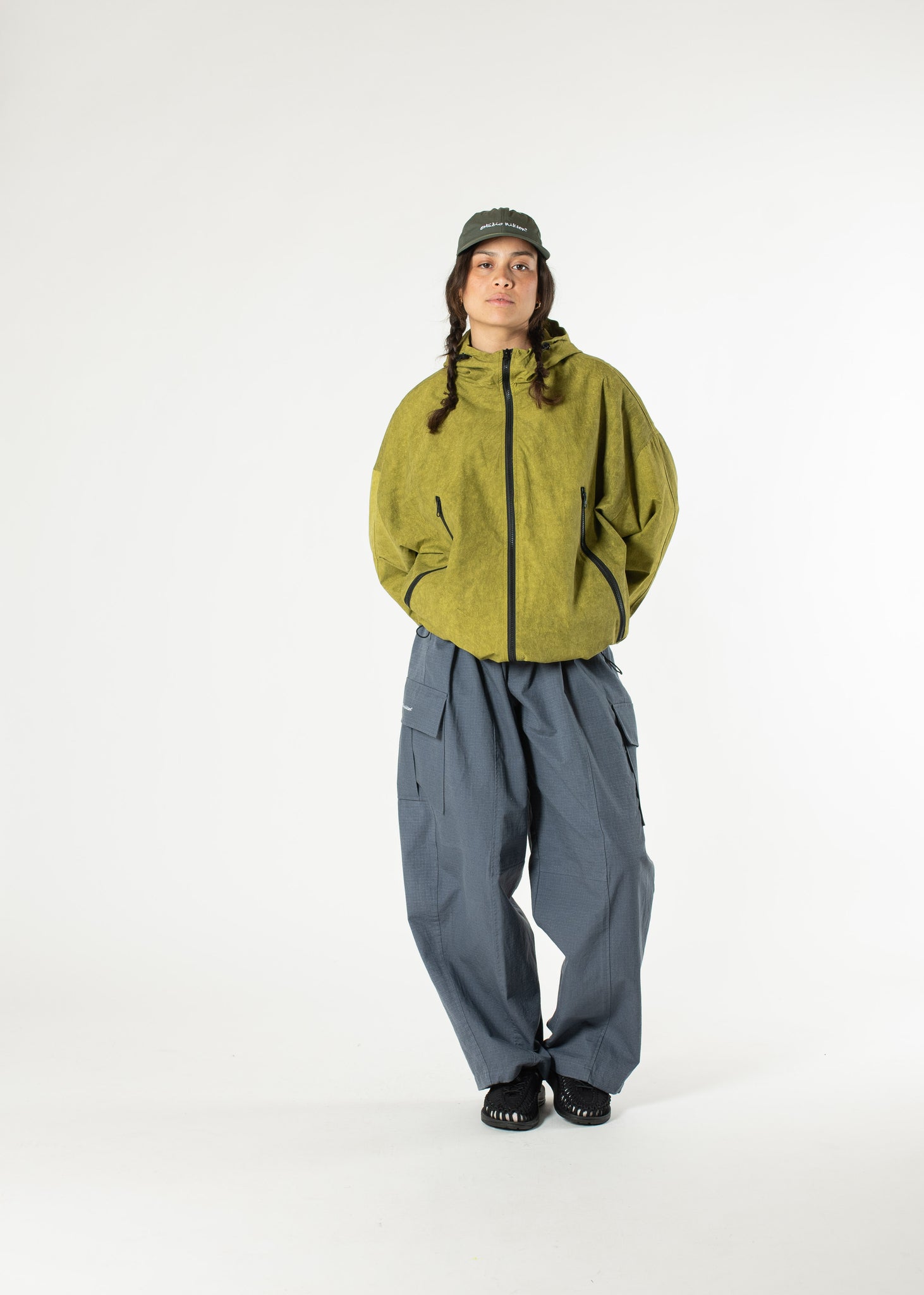 Ripstop Cargo Wide Pants