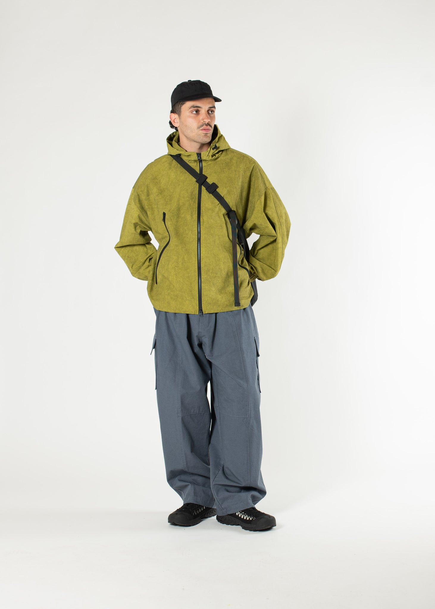 Ripstop Cargo Wide Pants