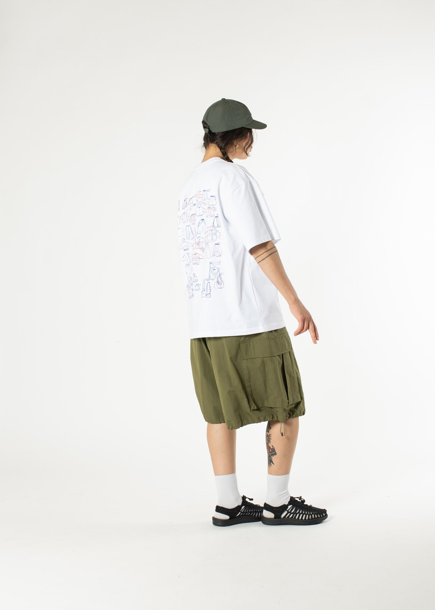 Ripstop Balloon Cargo Shorts