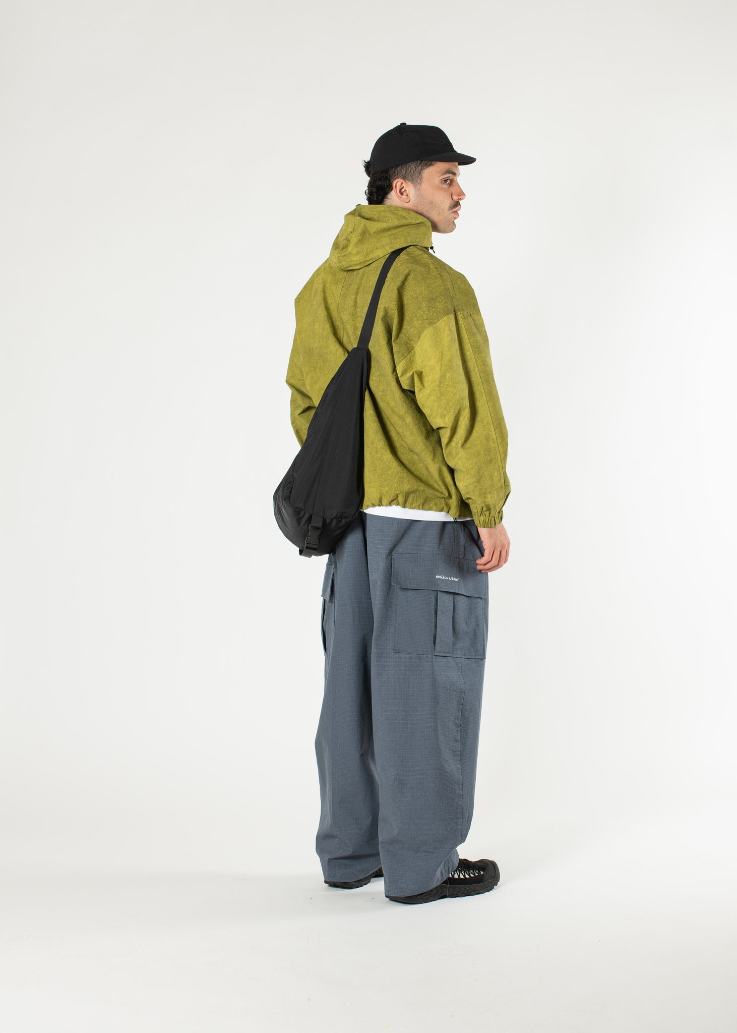 Ripstop Cargo Wide Pants