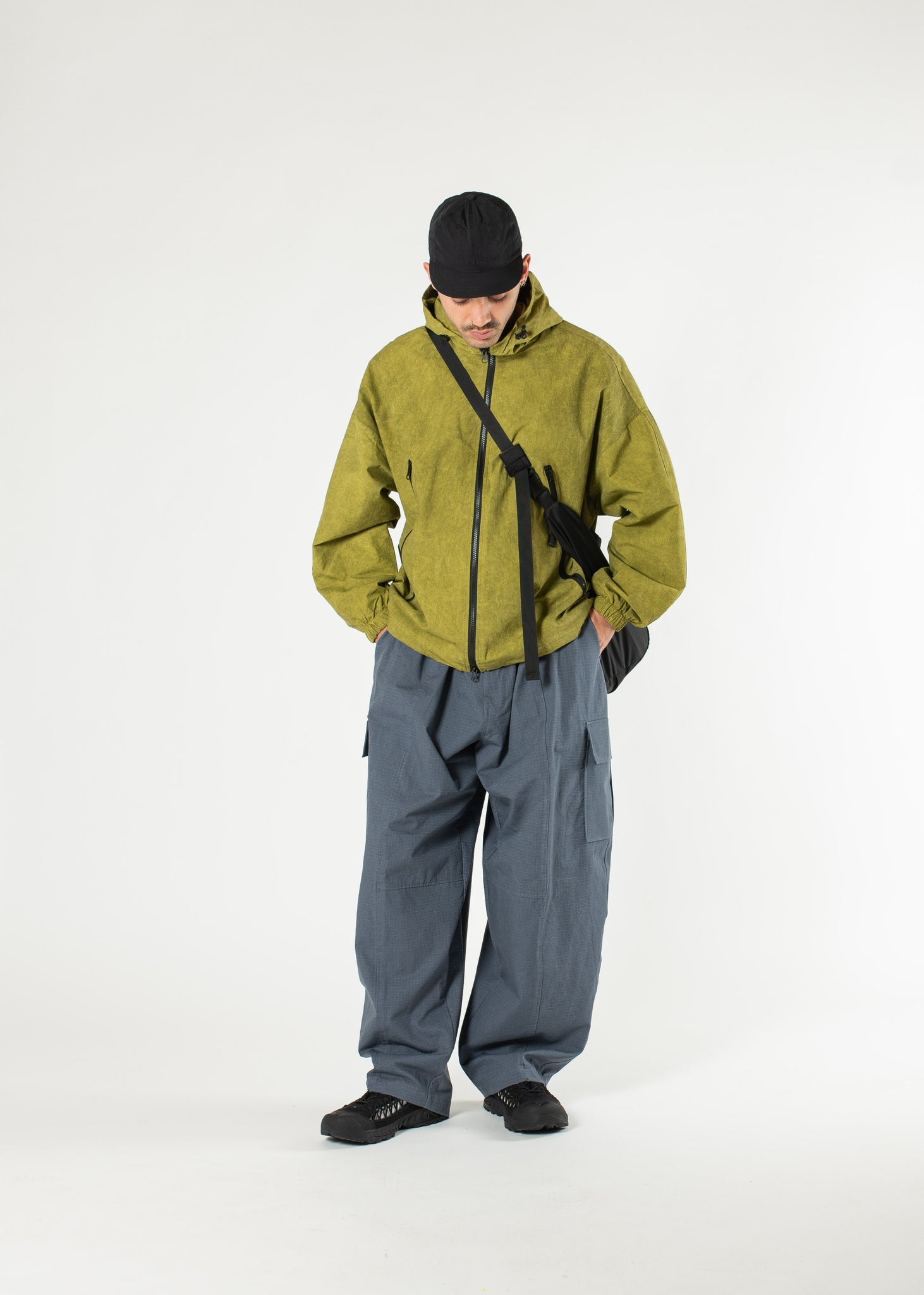 Ripstop Cargo Wide Pants