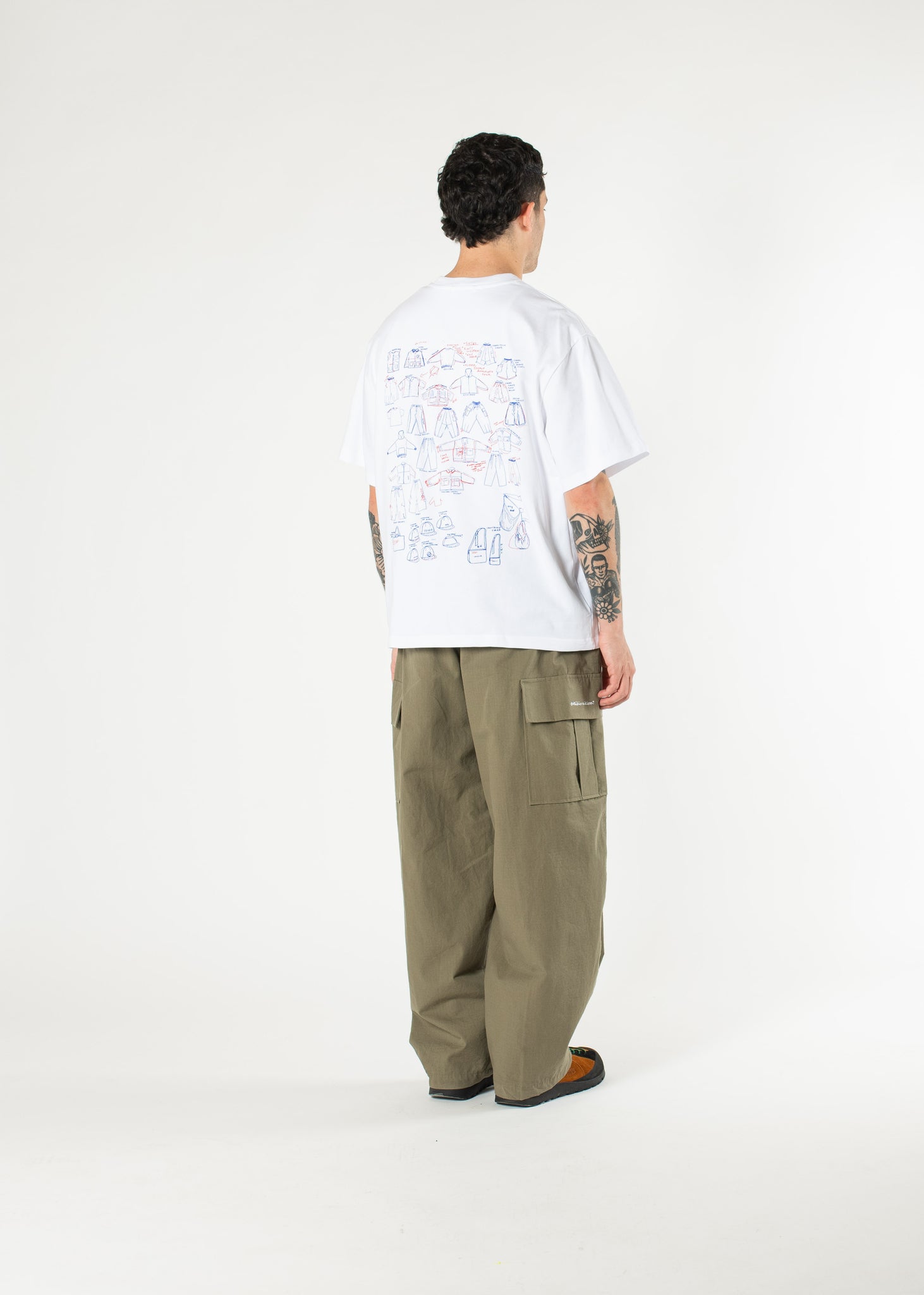 Ripstop Cargo Wide Pants