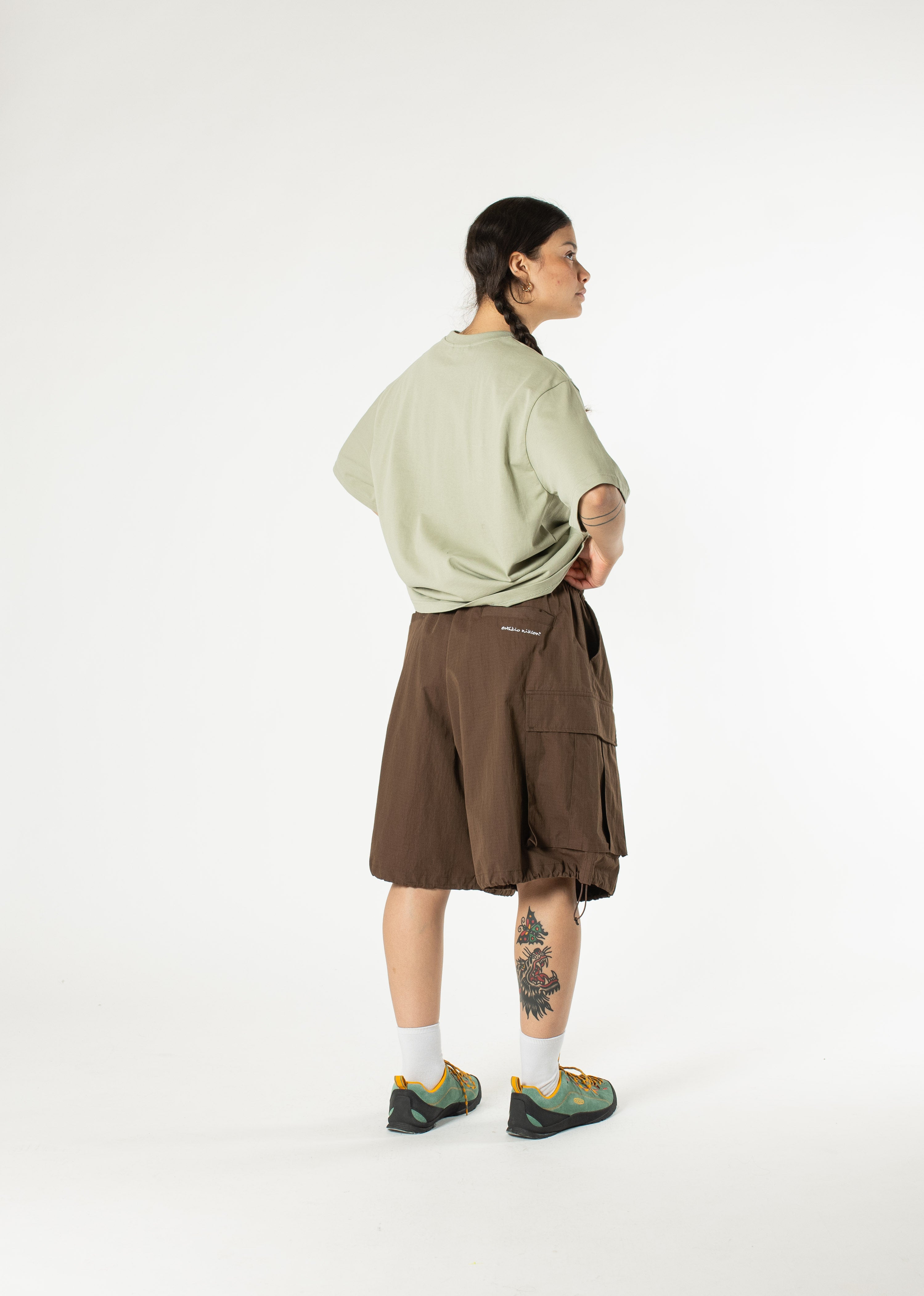 Ripstop Balloon Cargo Shorts – Estudio Niksen