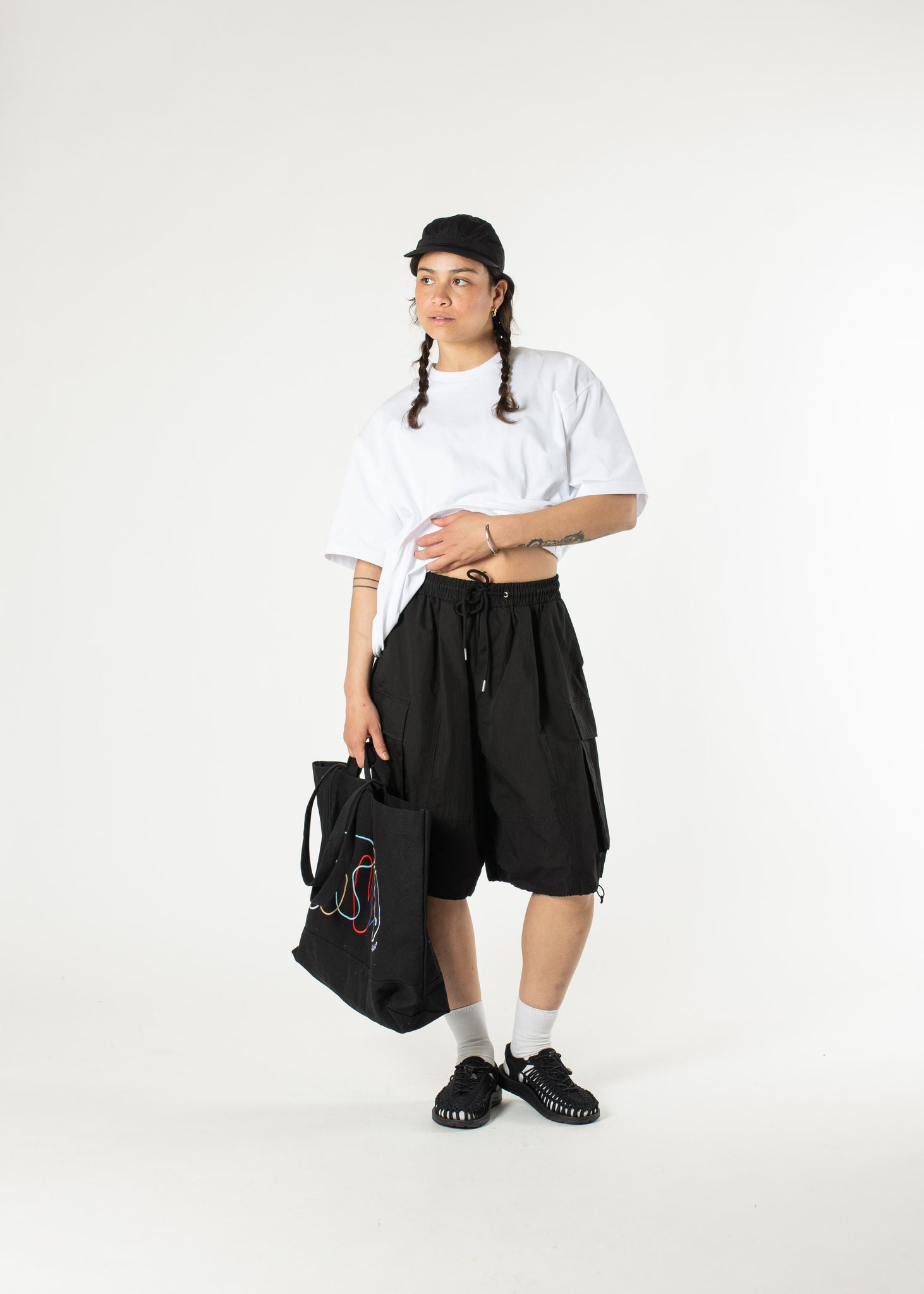 Ripstop Balloon Cargo Shorts