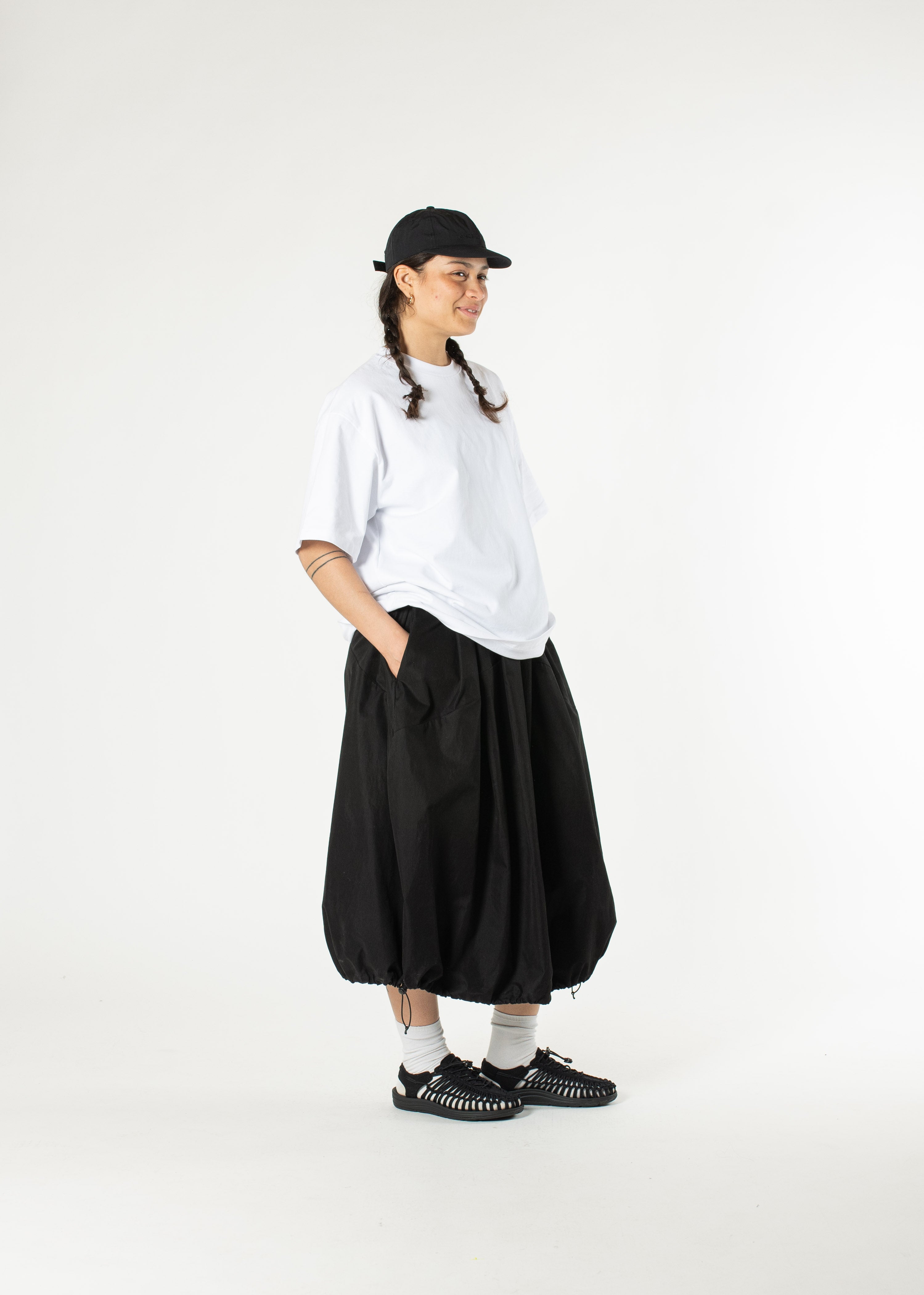 Memory Twill 3D Balloon Skirt | Enfold | BySymphony