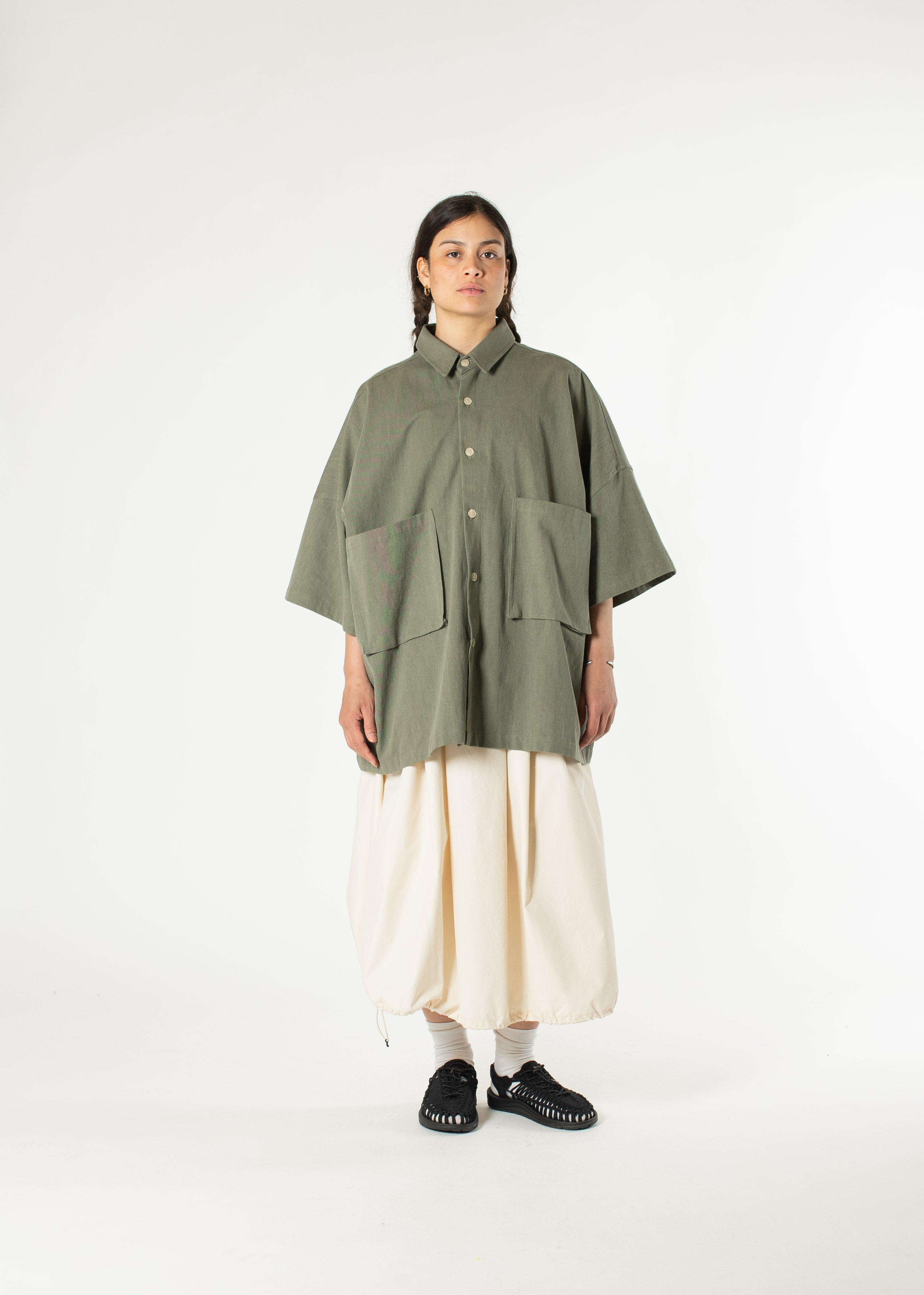Two-pocket Big Shirt – Estudio Niksen