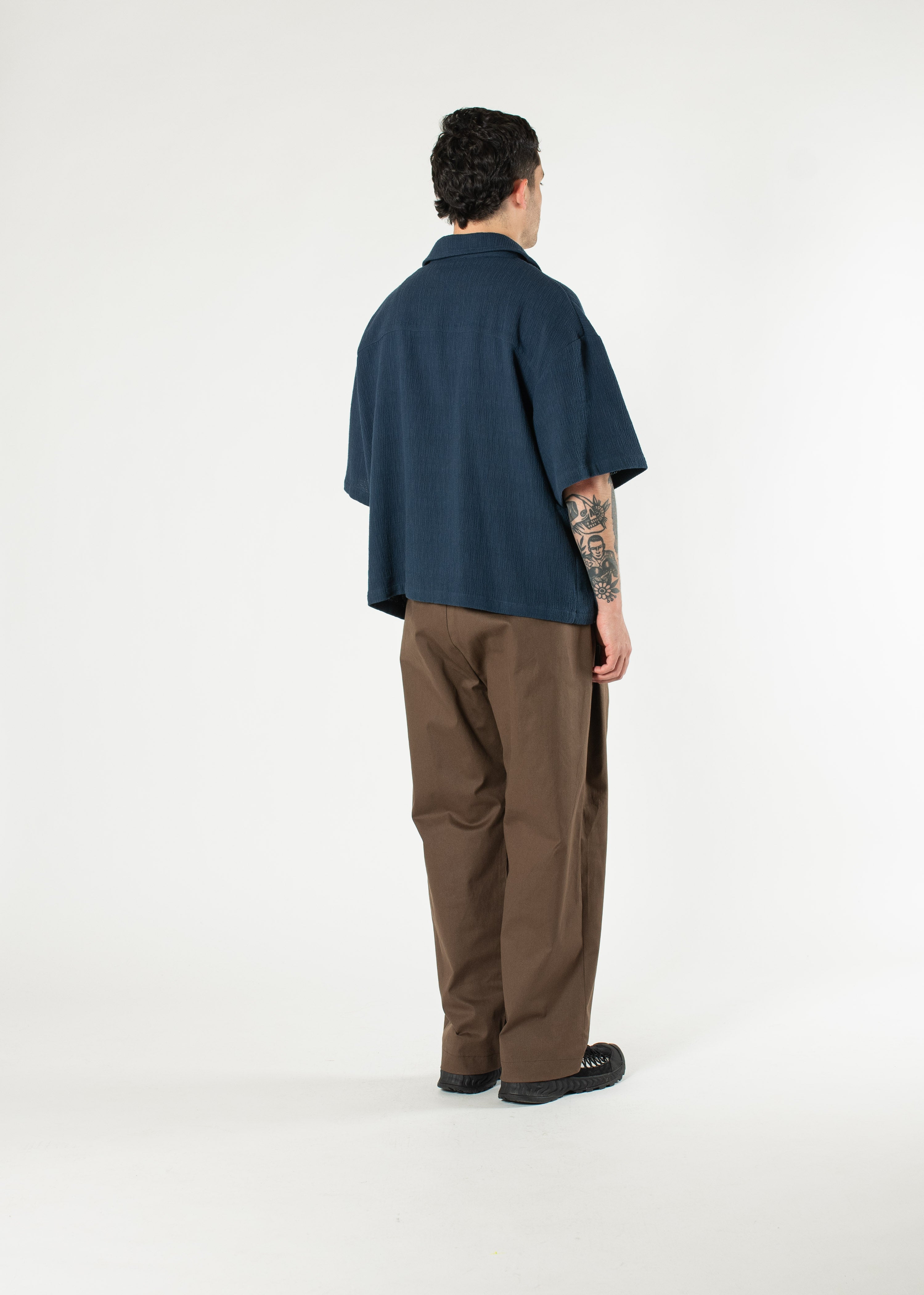 【BAON】Shiten Cotton Pintuck Pants Pintuck Cotton Trousers – Estudio Niksen