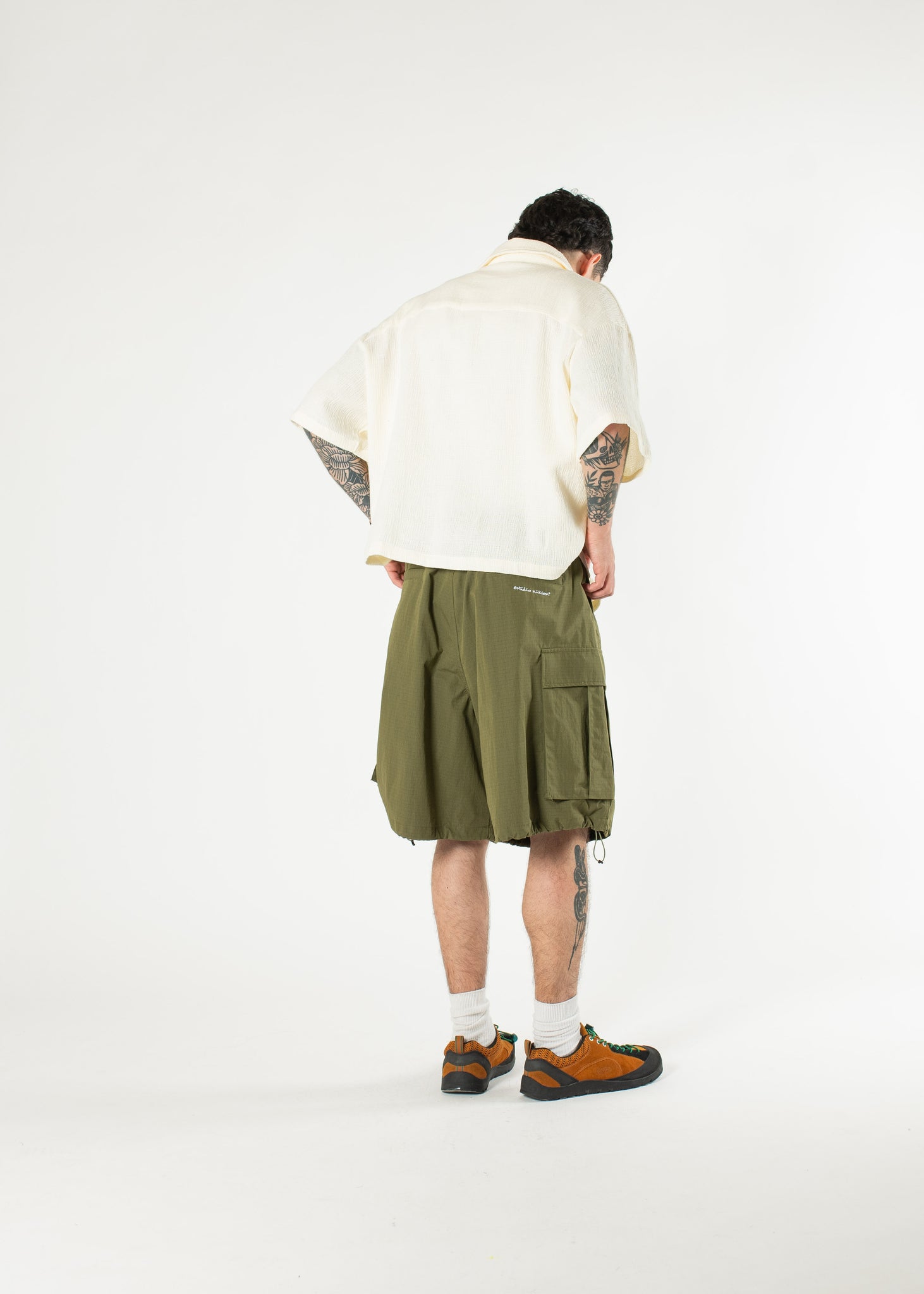 Ripstop Balloon Cargo Shorts