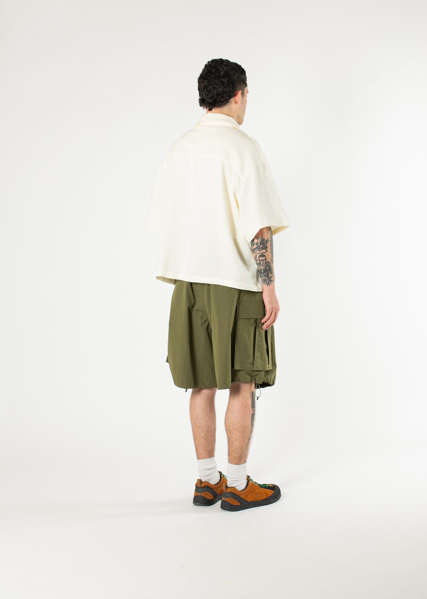 Ripstop Balloon Cargo Shorts