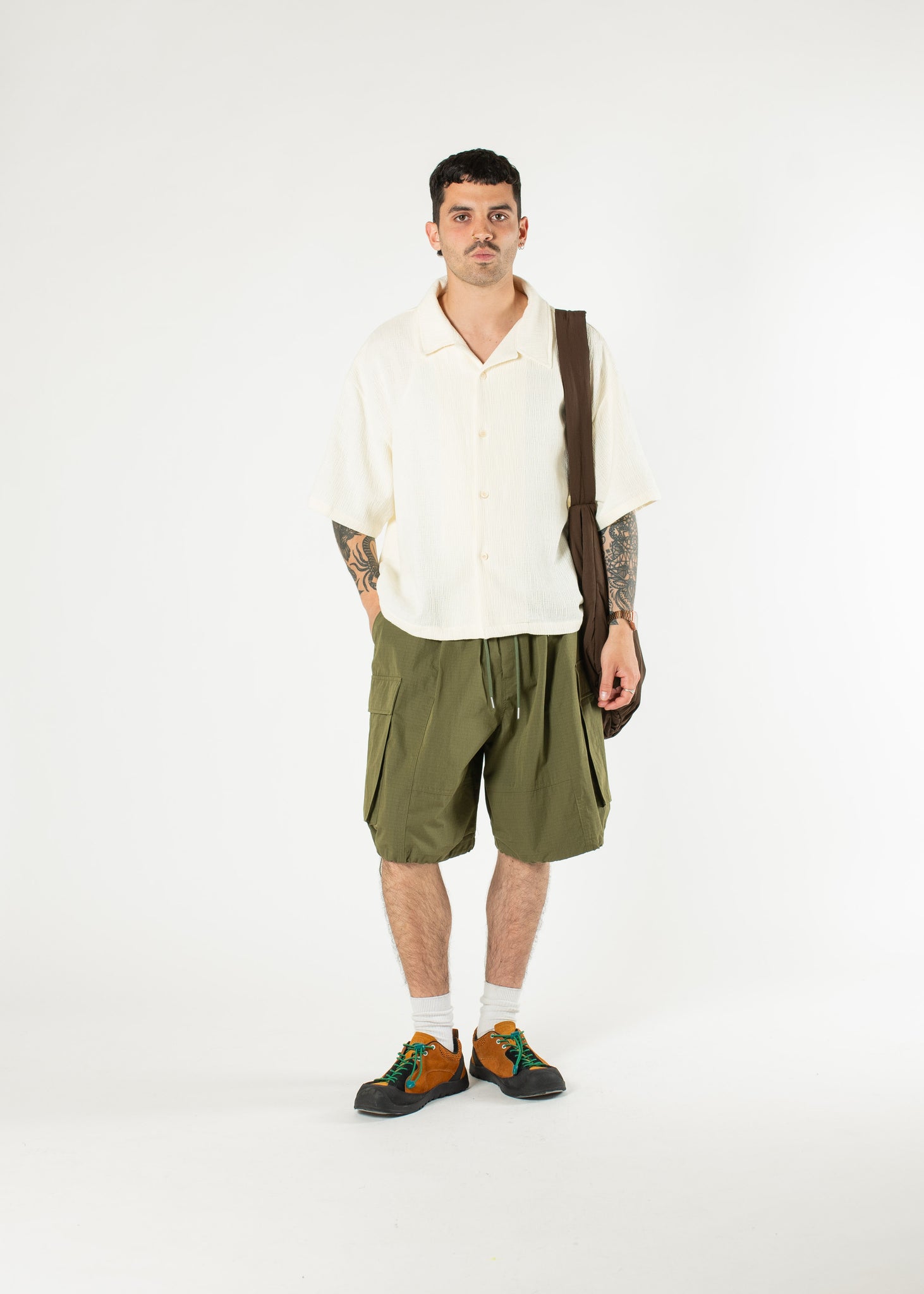 Ripstop Balloon Cargo Shorts