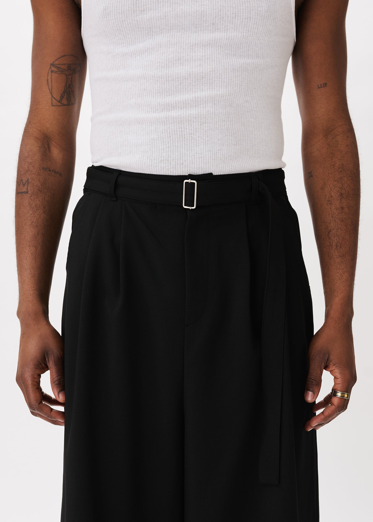 Belt Suit Capris