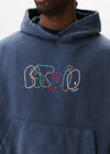 Bubble Logo Boxy Hoodie