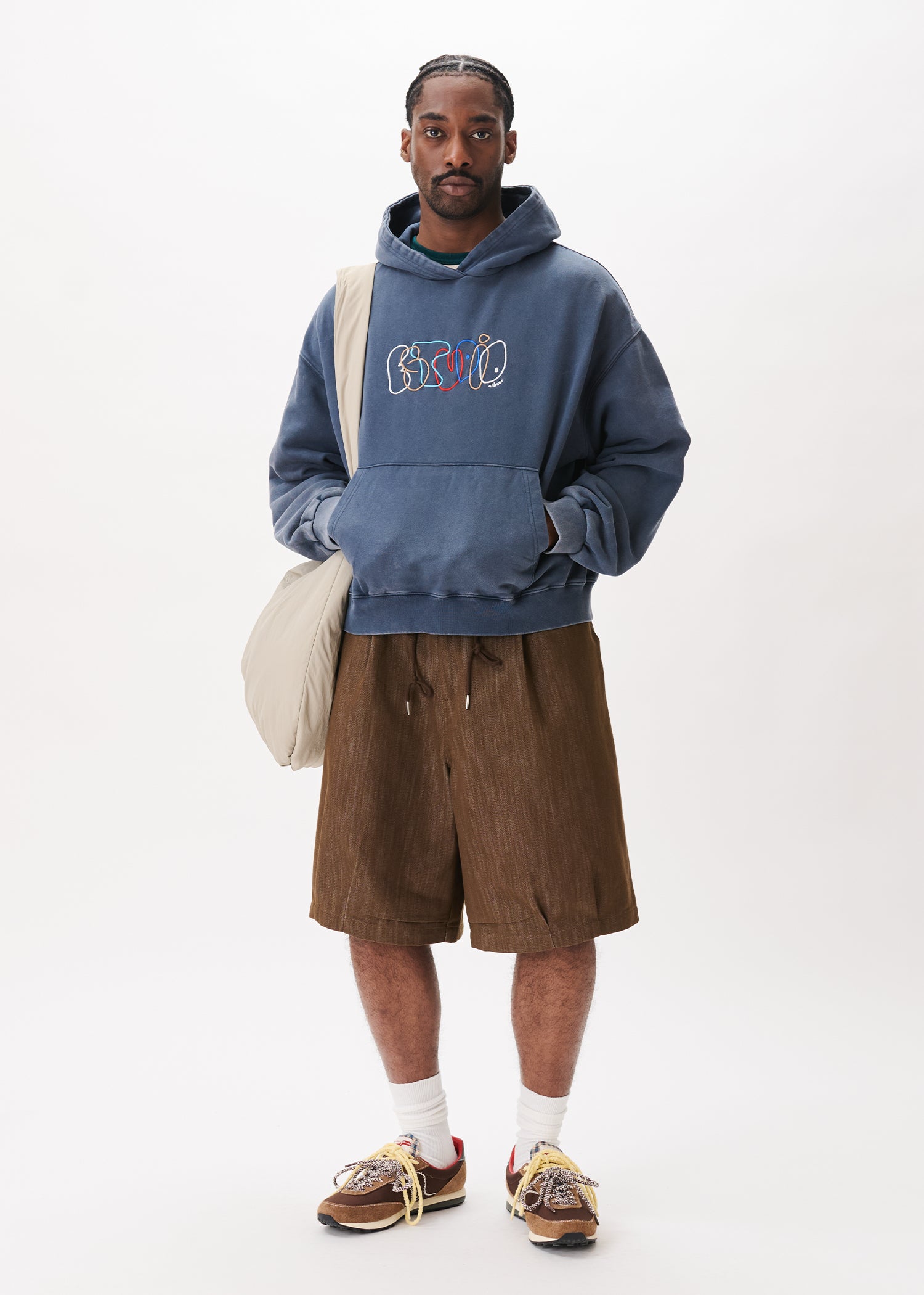 Bubble Logo Boxy Hoodie