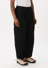Pantalon cargo à pinces