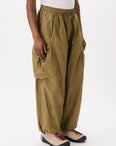Pantalon cargo à pinces