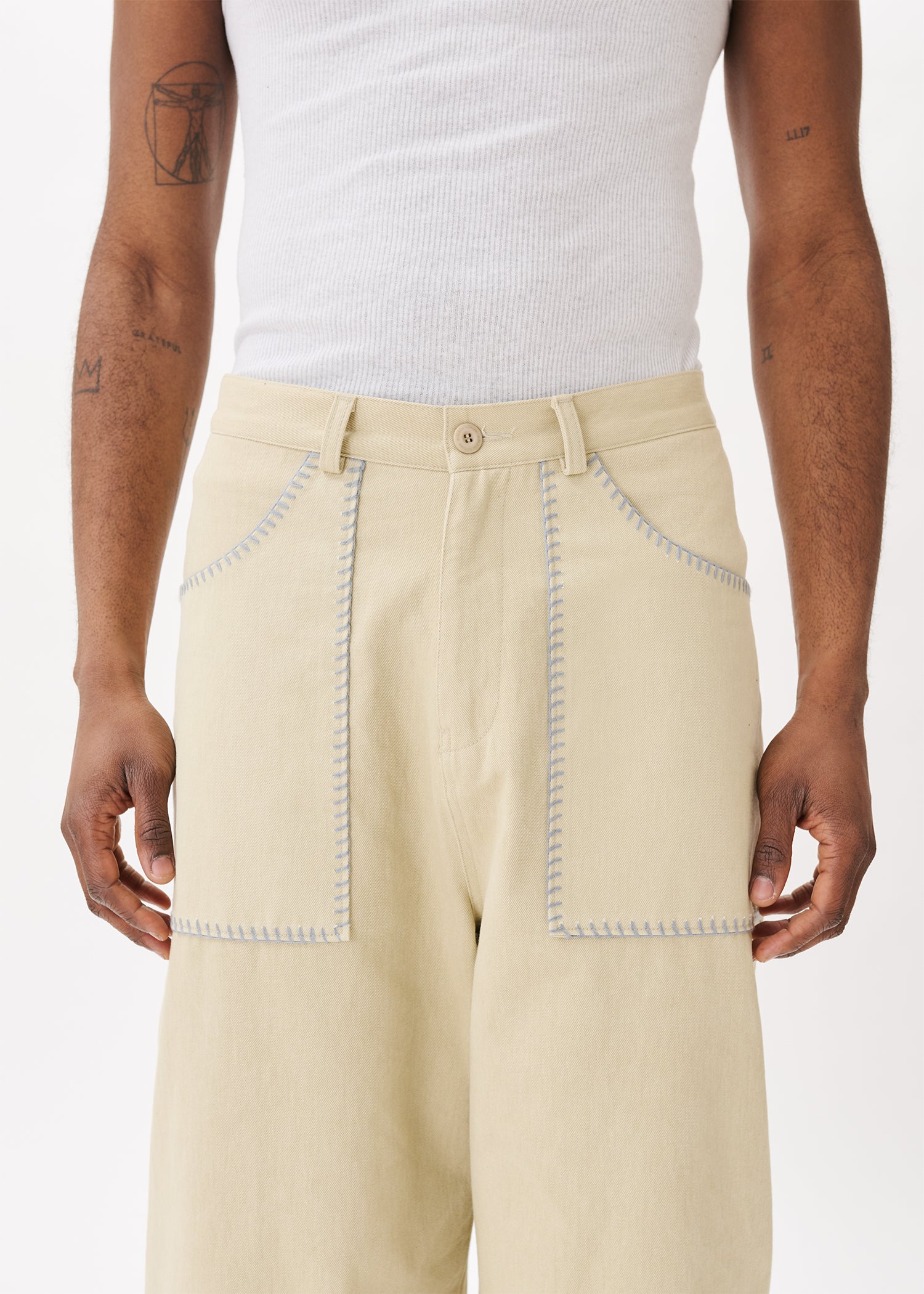 Pantalon de jogging brodé
