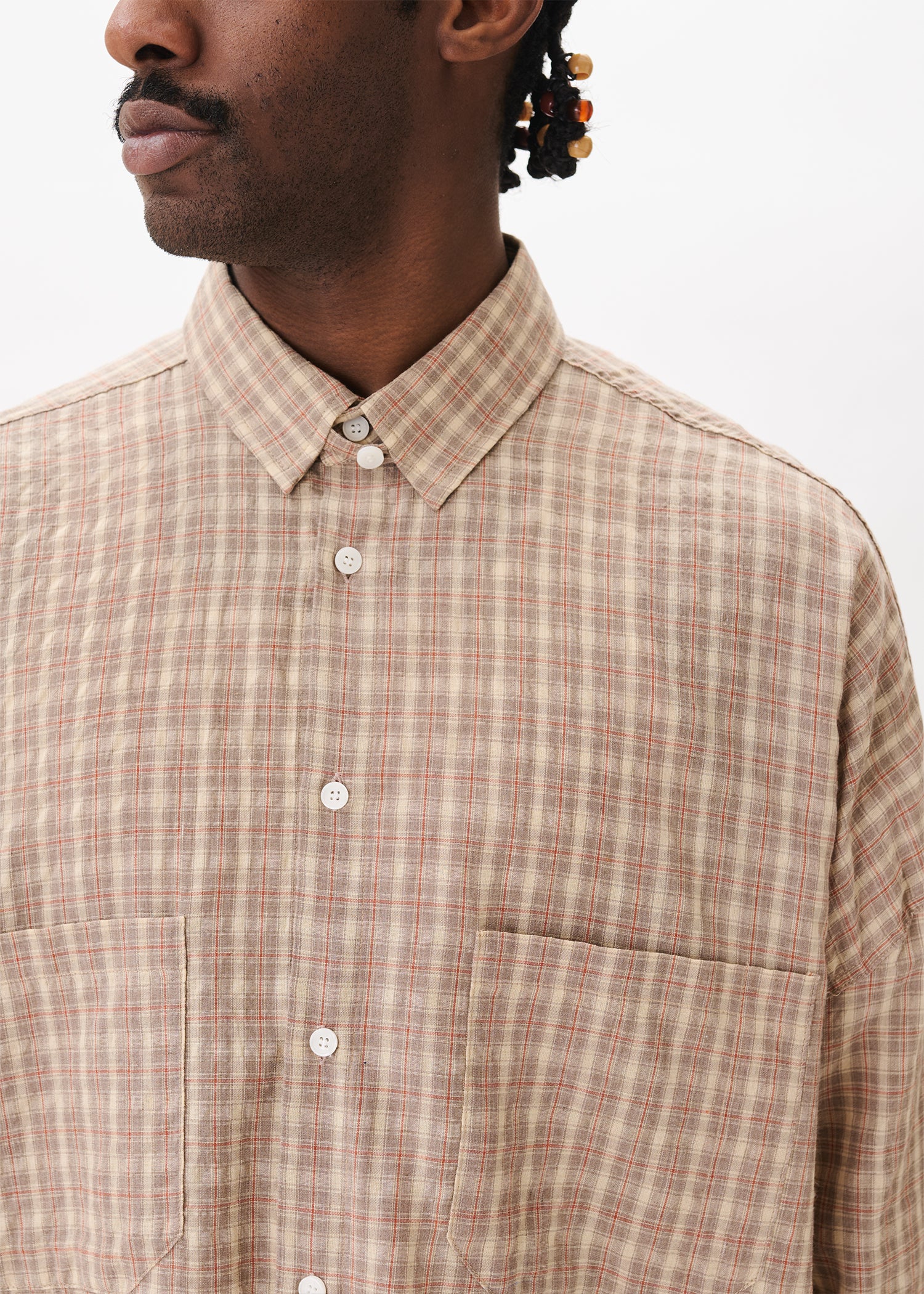 Chemise Oxford à manches ballon