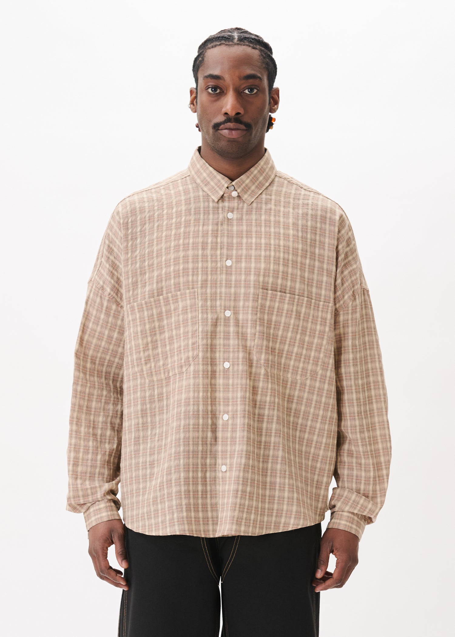 Chemise Oxford à manches ballon