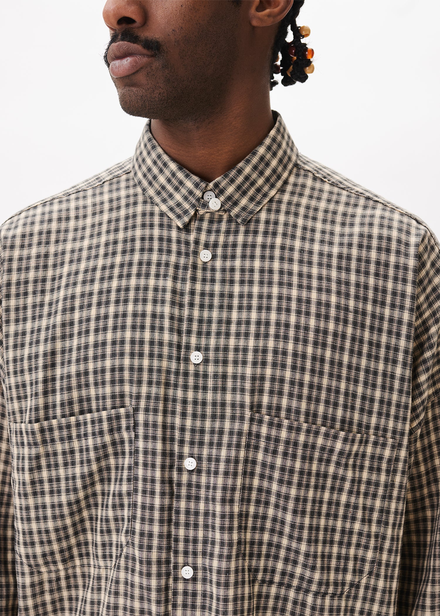 Chemise Oxford à manches ballon