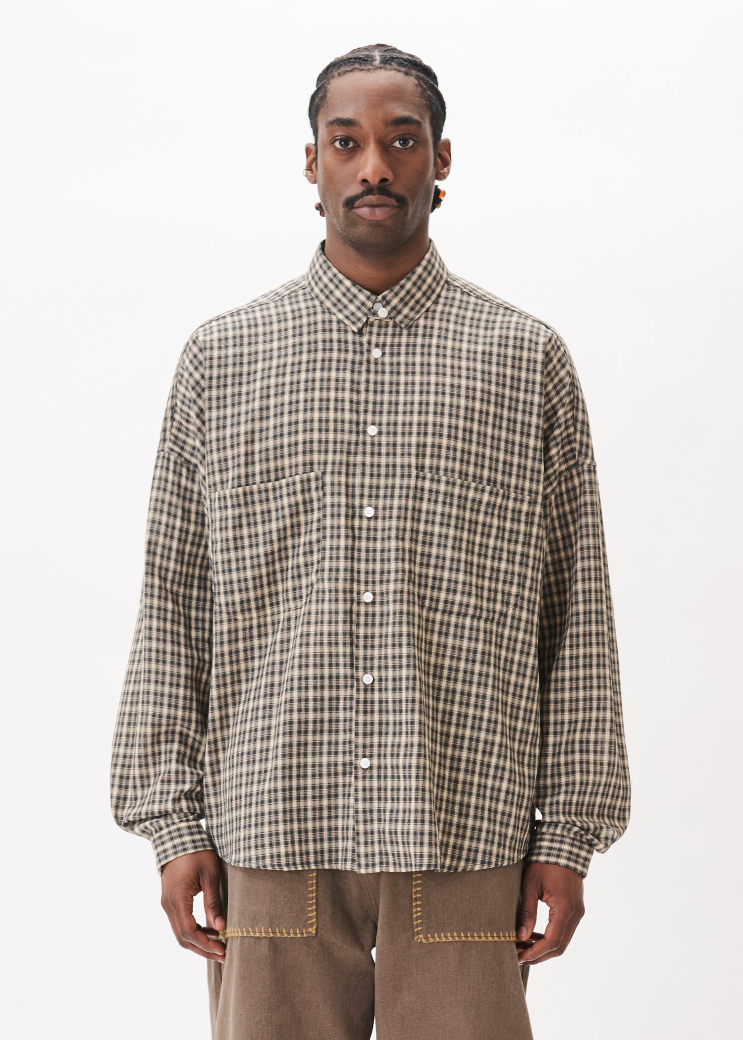 Chemise Oxford à manches ballon