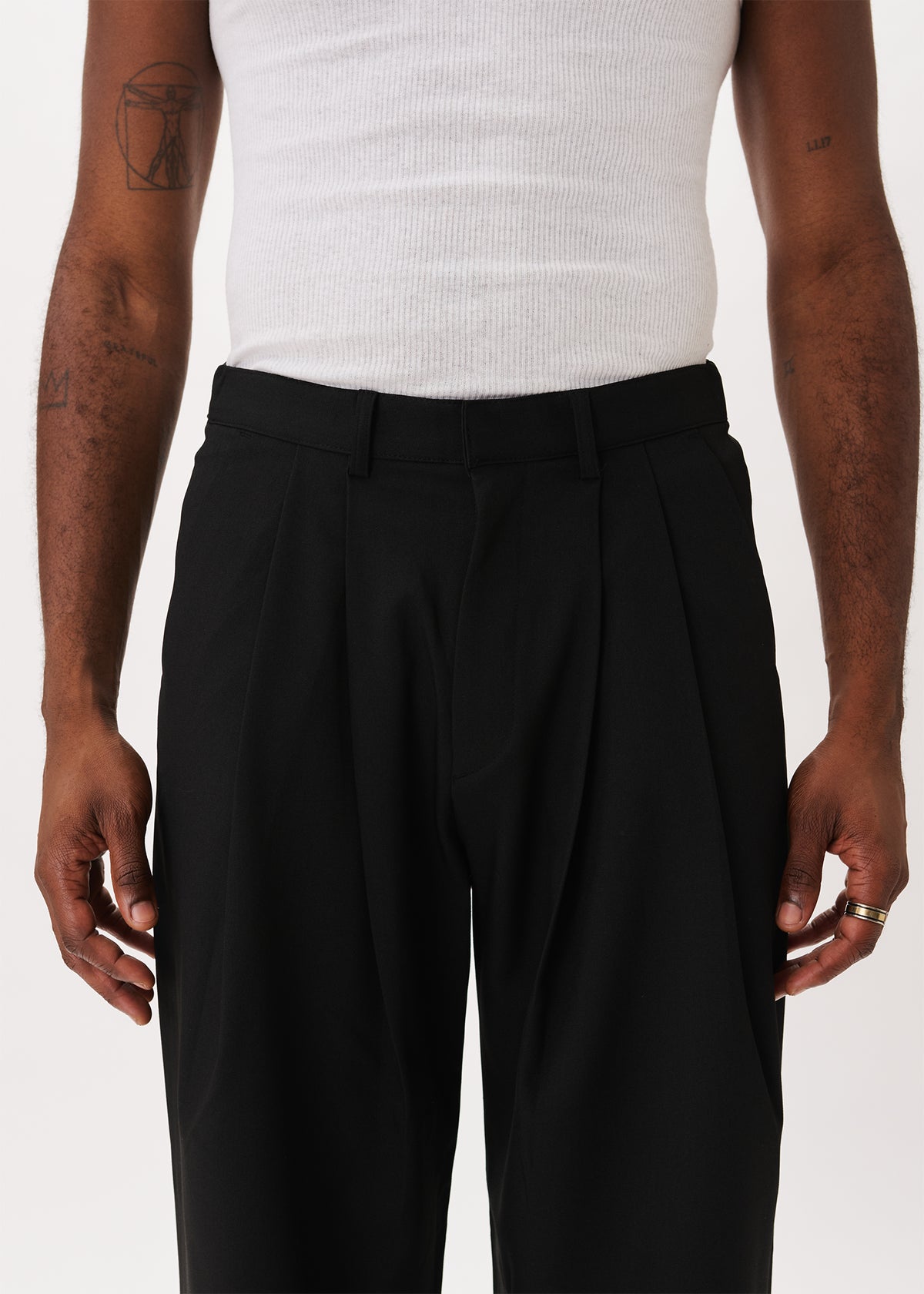 Pintuck Maxi Trousers