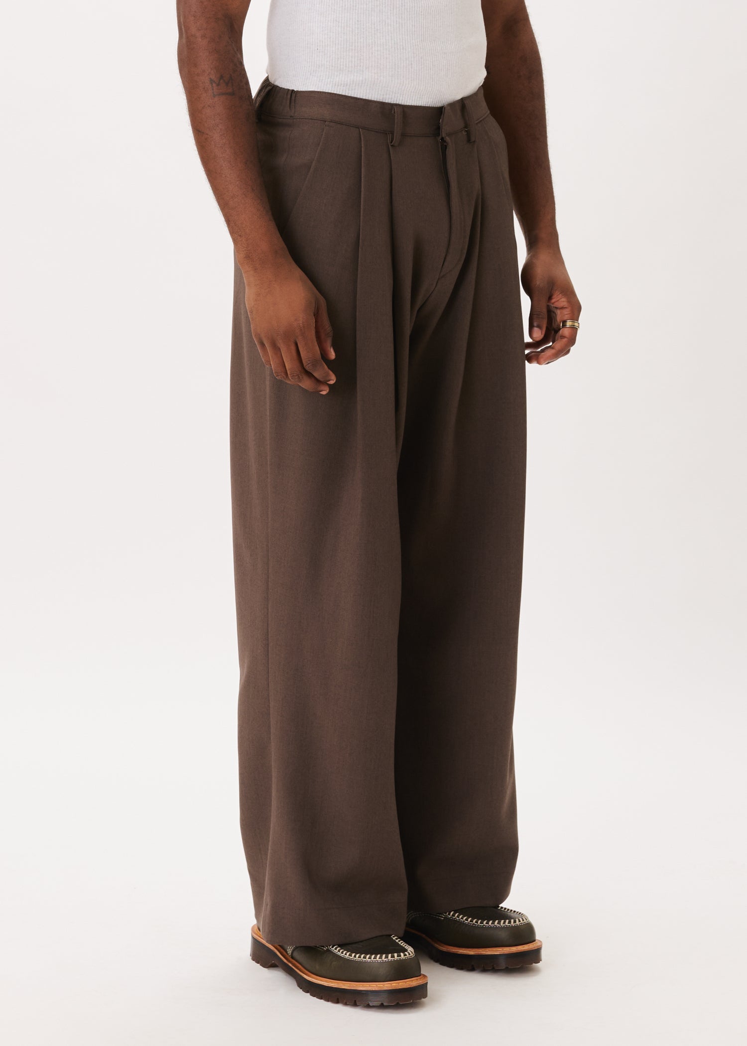 Pintuck Maxi Trousers