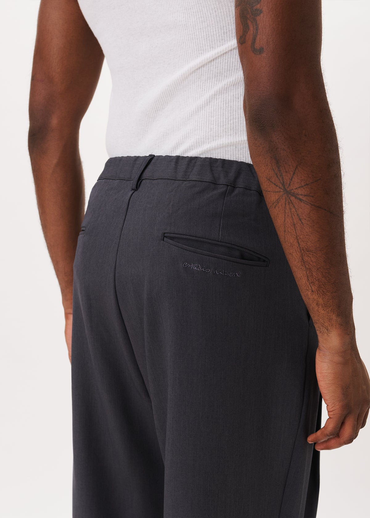 Pintuck Maxi Trousers