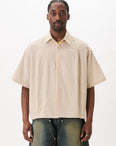 Shortsleeve Pleated Shirt