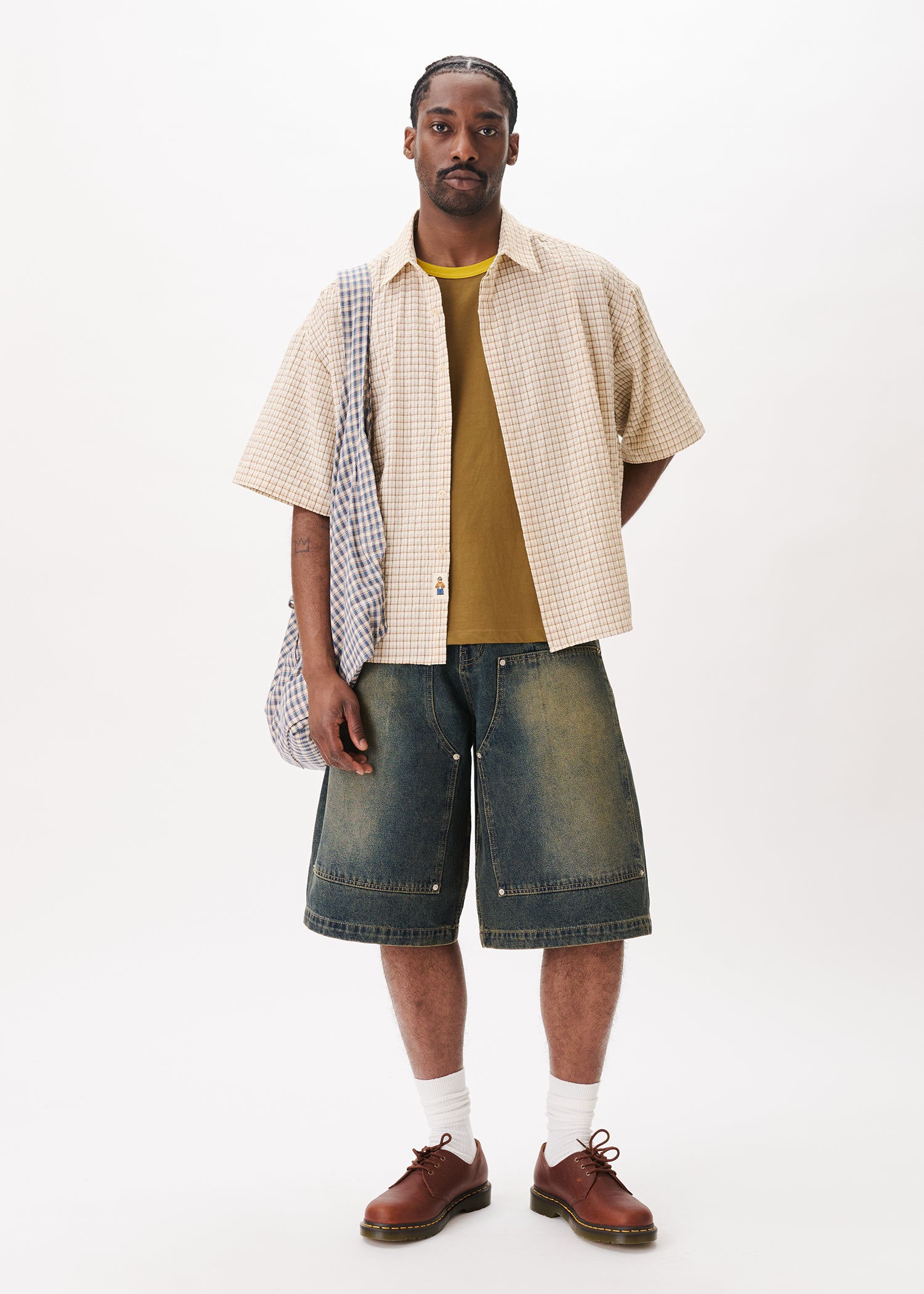 Shortsleeve Pleated Shirt