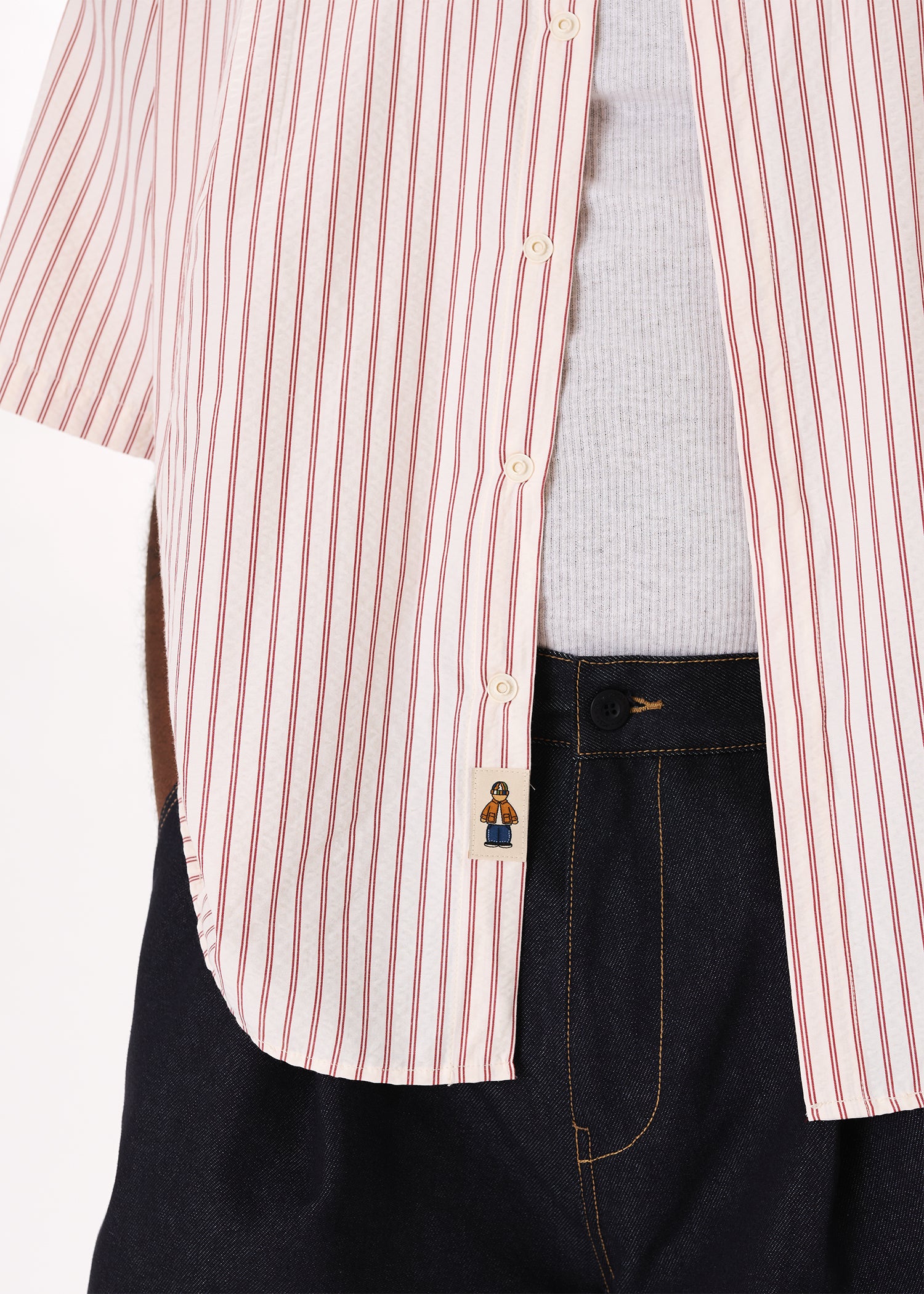 Shortsleeve Pleated Shirt
