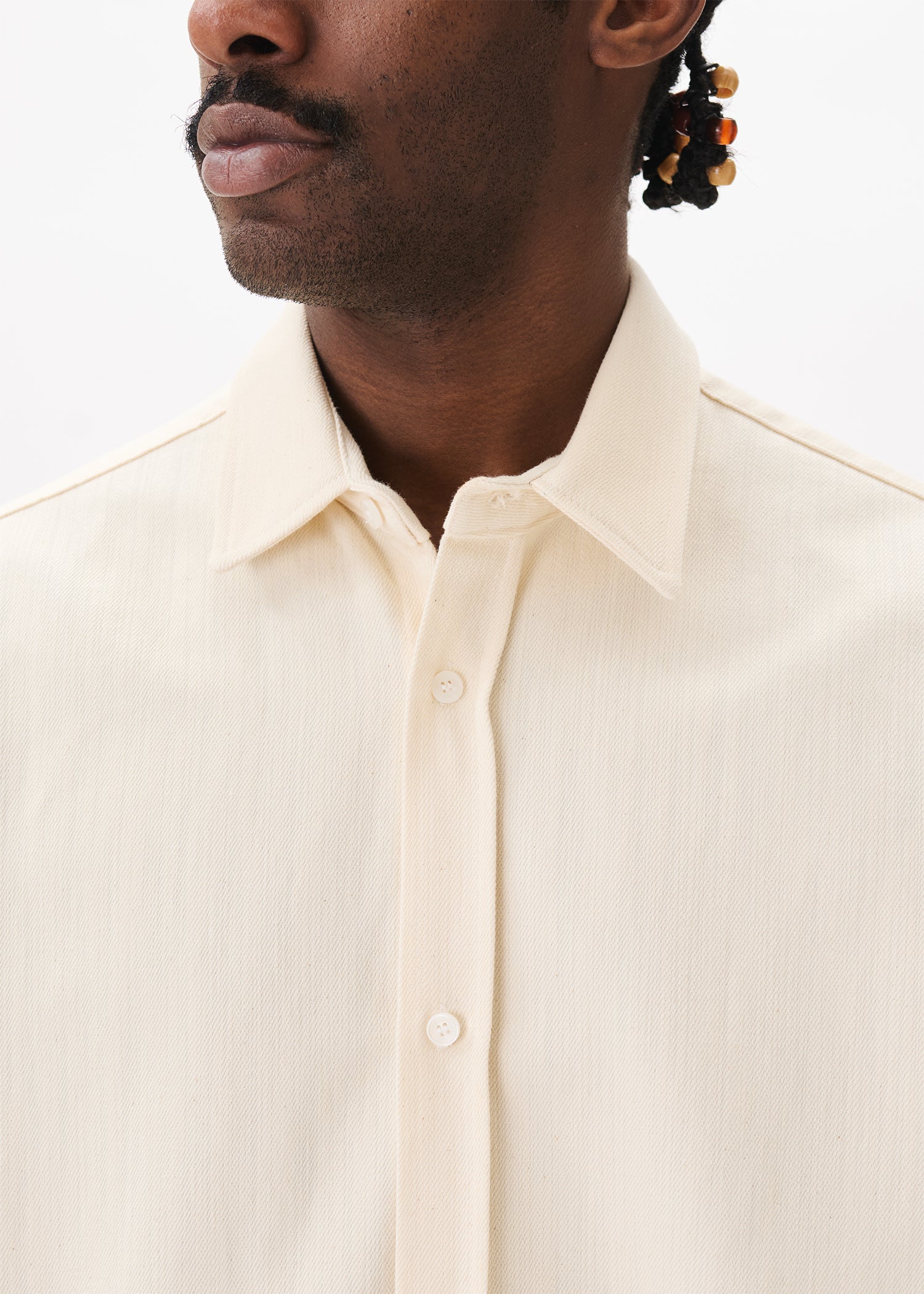 Chemise ample à manches courtes