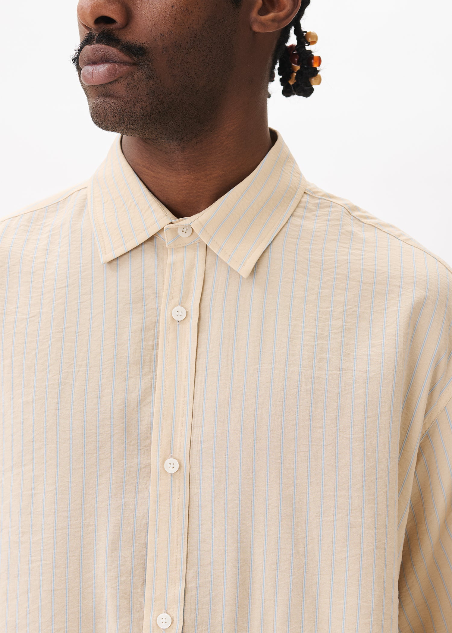 Chemise ample à manches courtes
