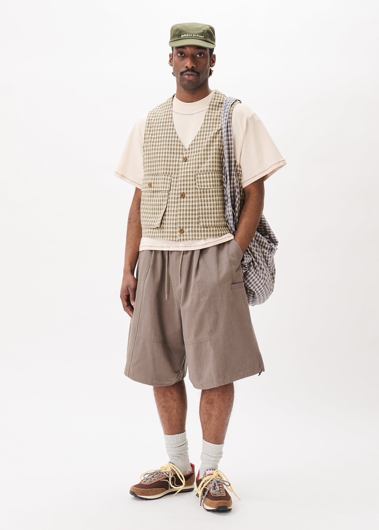 Shorts cargo ballon fendus