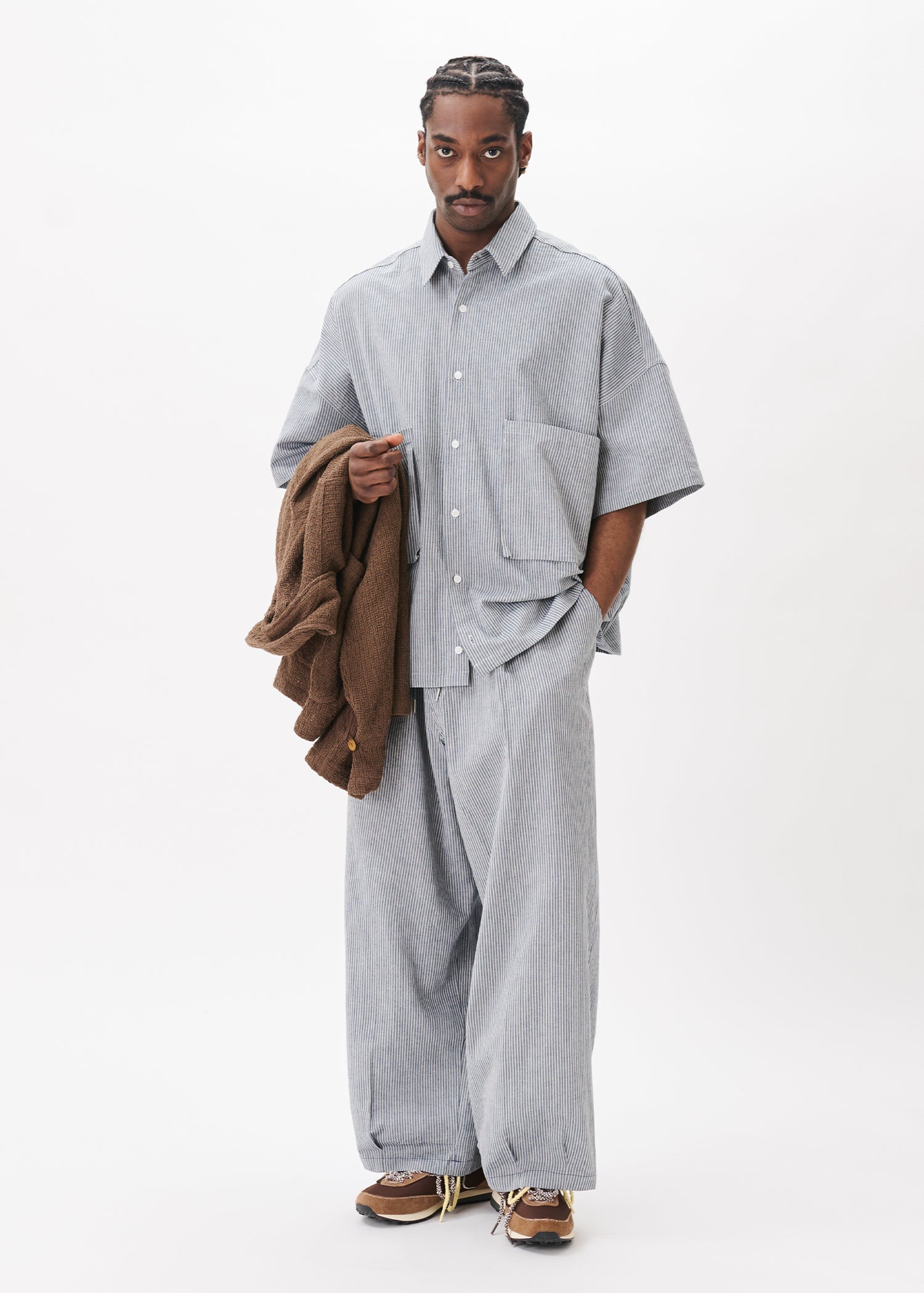 Stripe Balloon Trousers – Estudio Niksen
