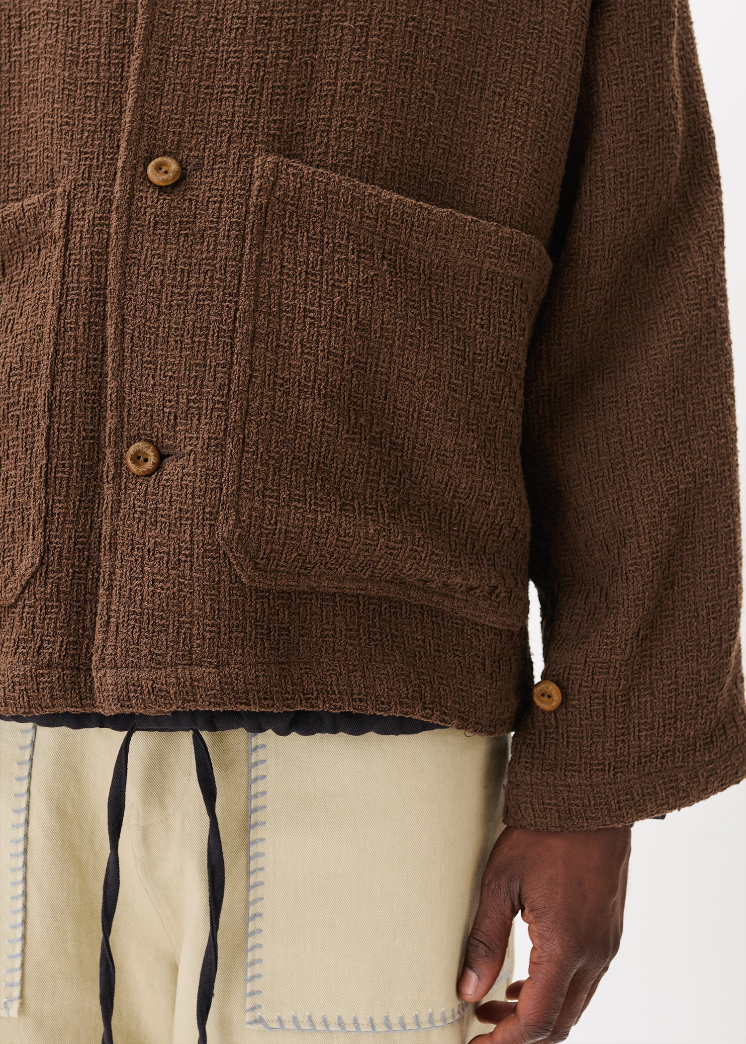 Veste de travail texturée