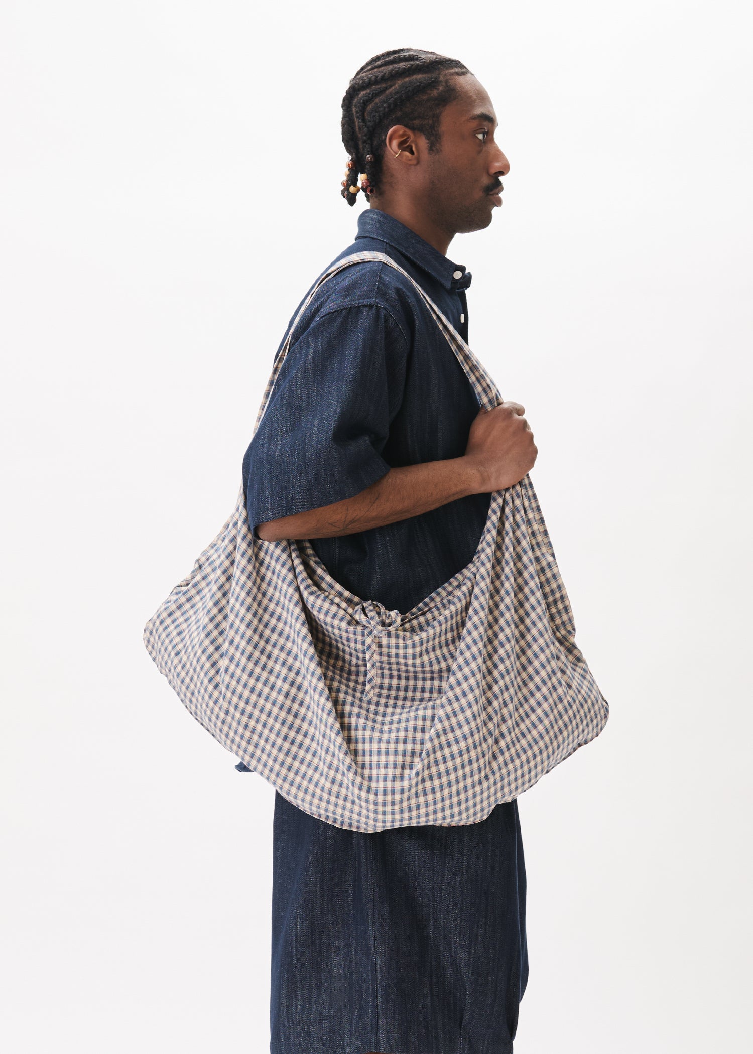 Sac à carreaux trois en un