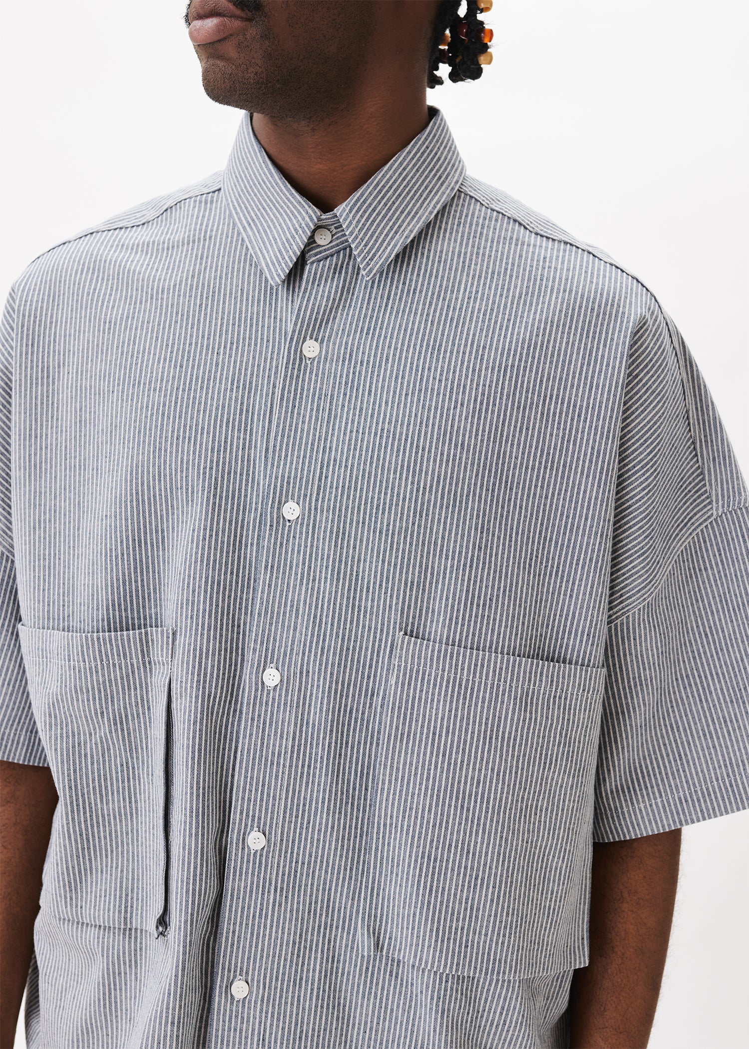Two-pocket Big Shirt