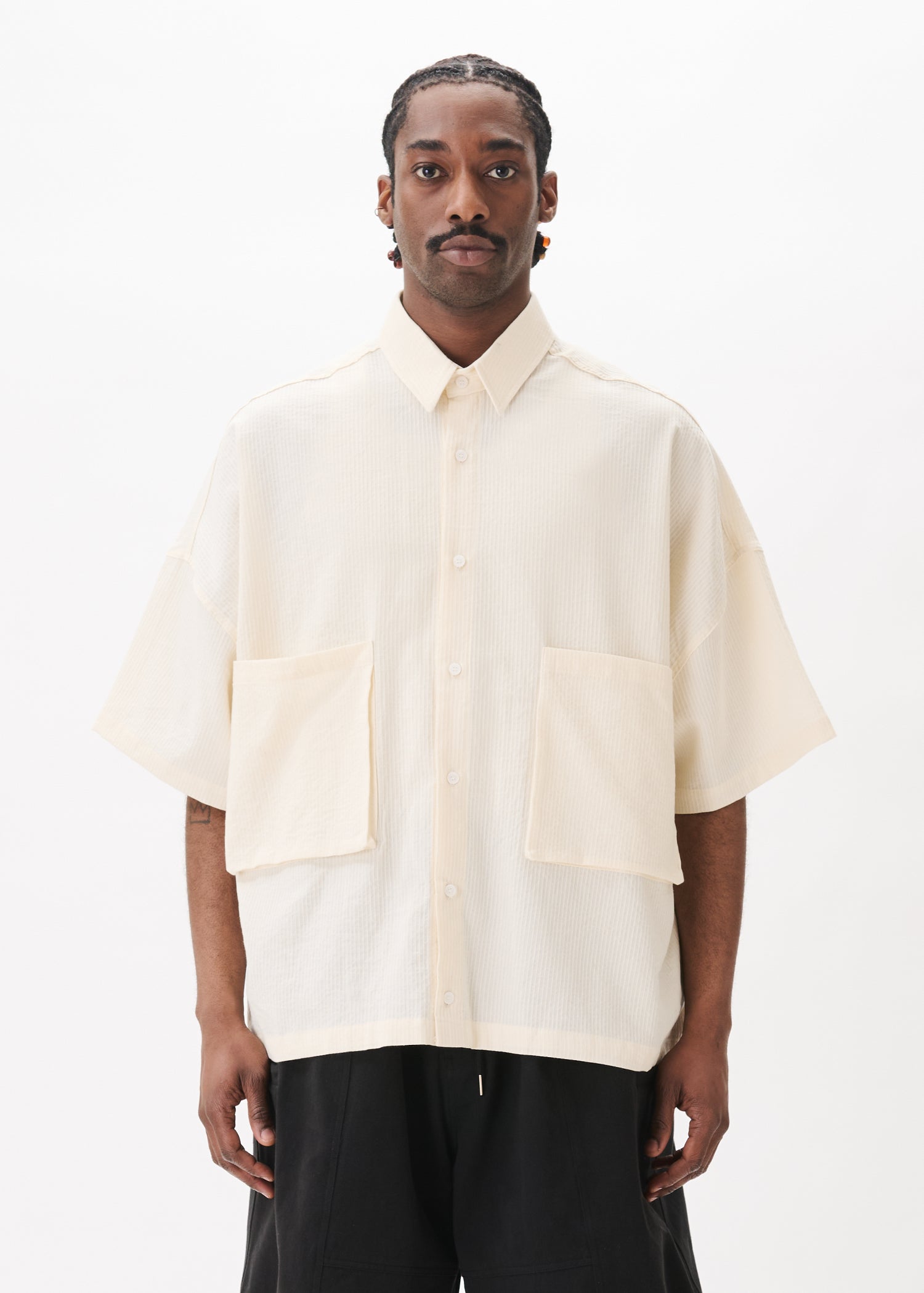 Chemise ample à deux poches