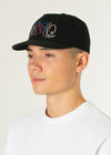 Casquette à logo bulle