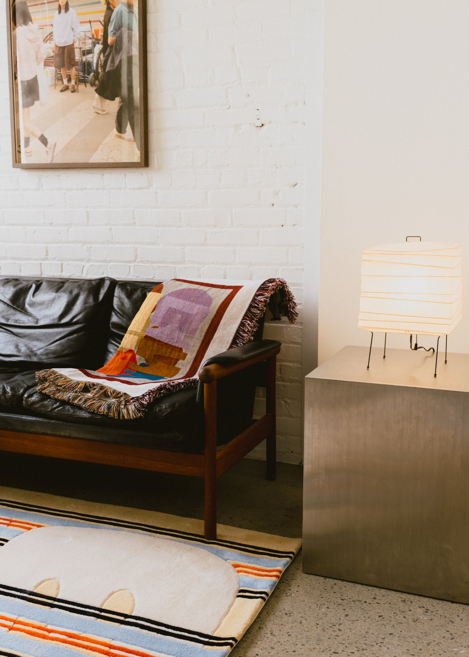 Jeté tissé mural Infinity