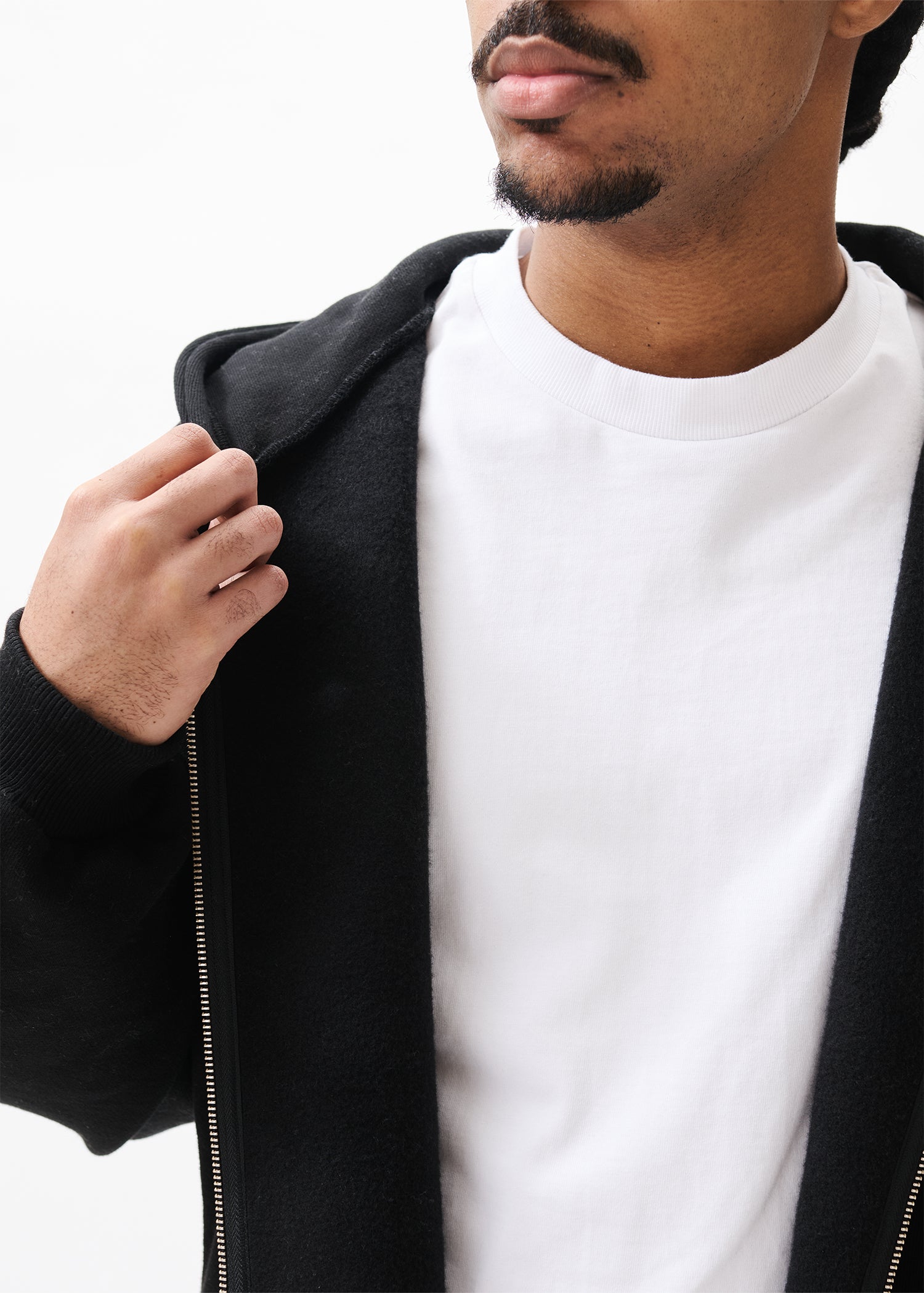 Boxy Zip-up Hoodie – Estudio Niksen