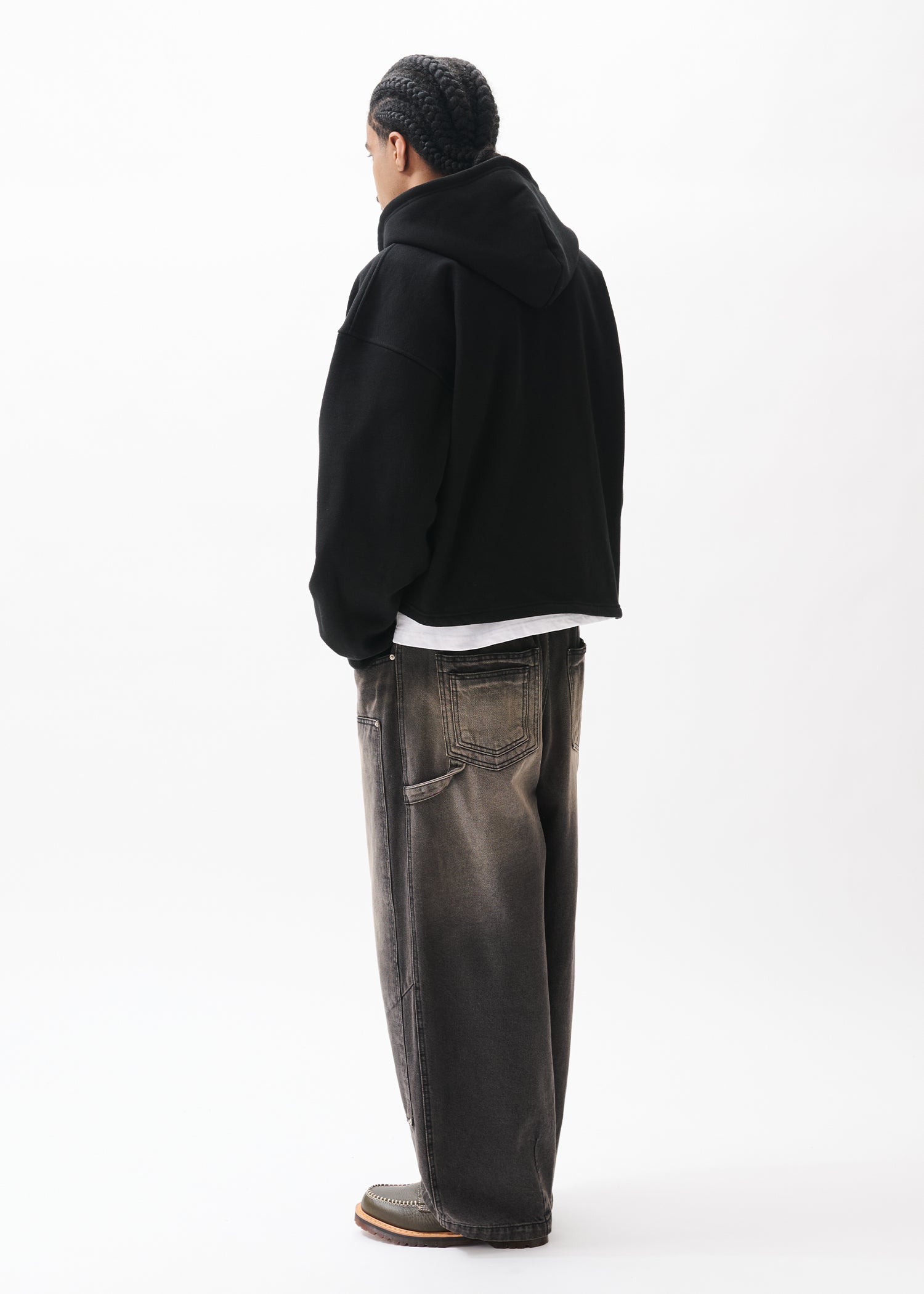 Boxy Zip-up Hoodie – Estudio Niksen