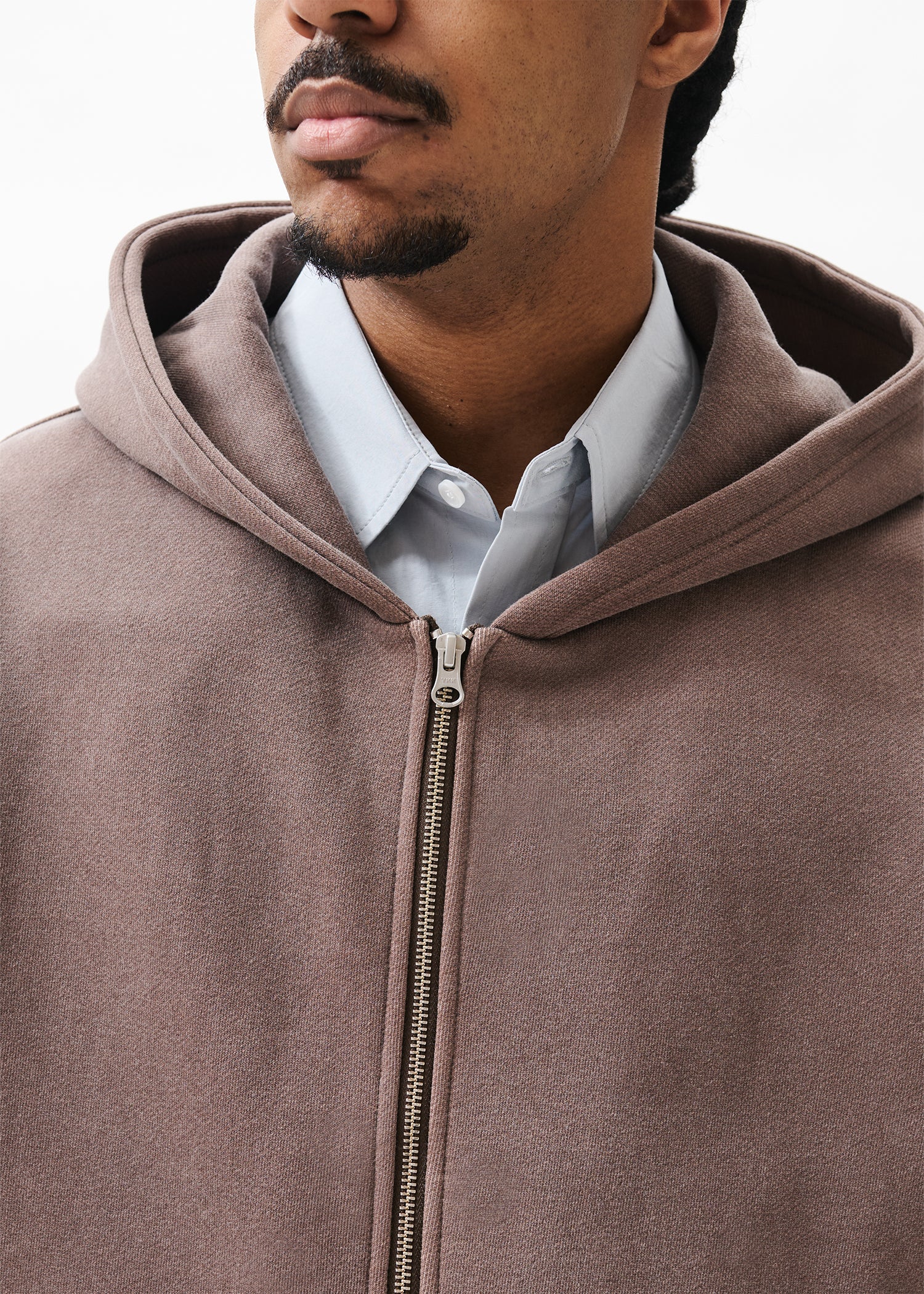 Boxy Zip-up Hoodie – Estudio Niksen