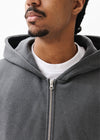 Boxy Zip-up Hoodie