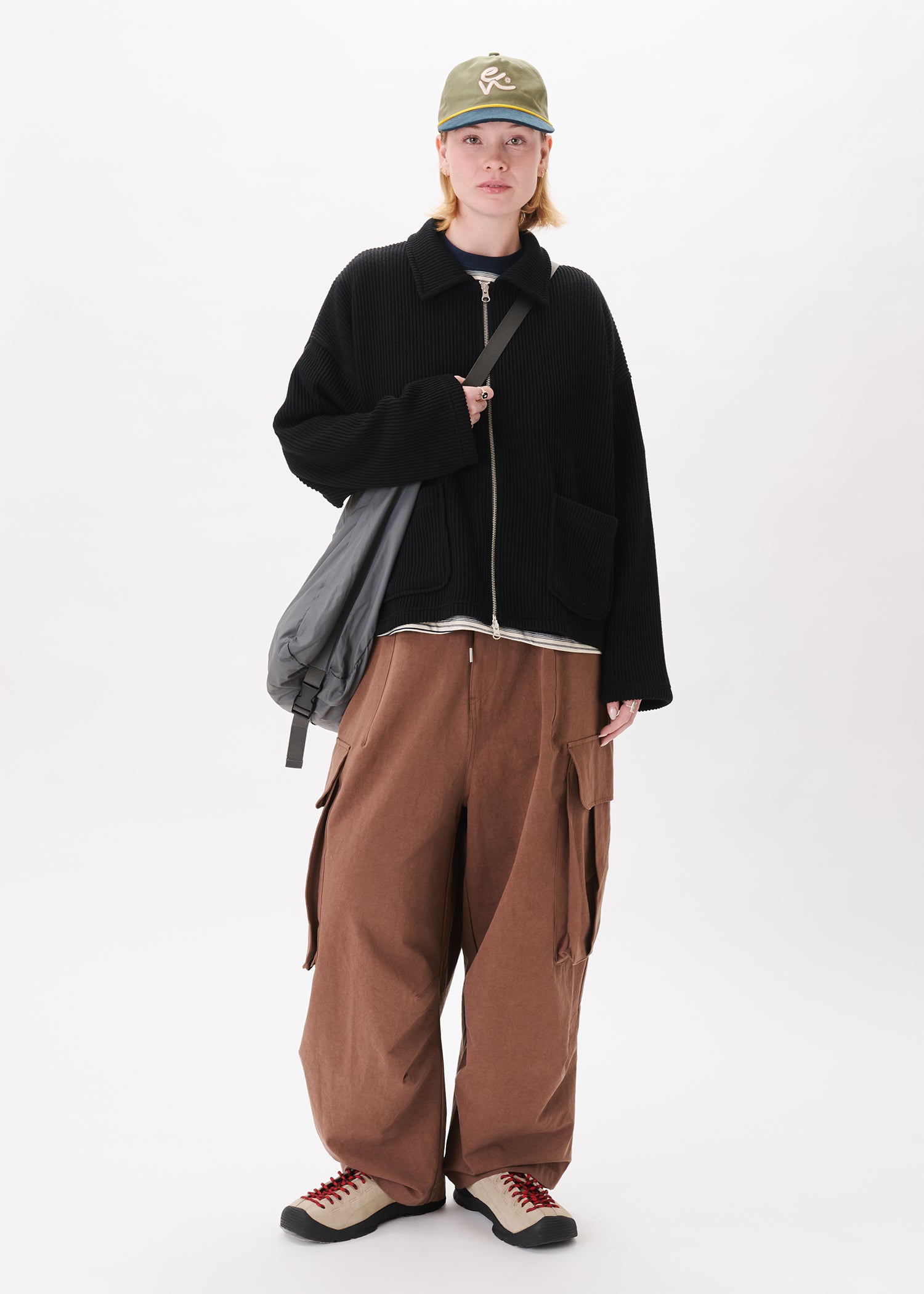 Double-zip Pocket Sweater