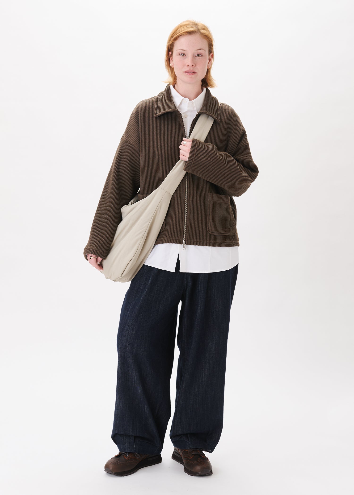 Double-zip Pocket Sweater – Estudio Niksen